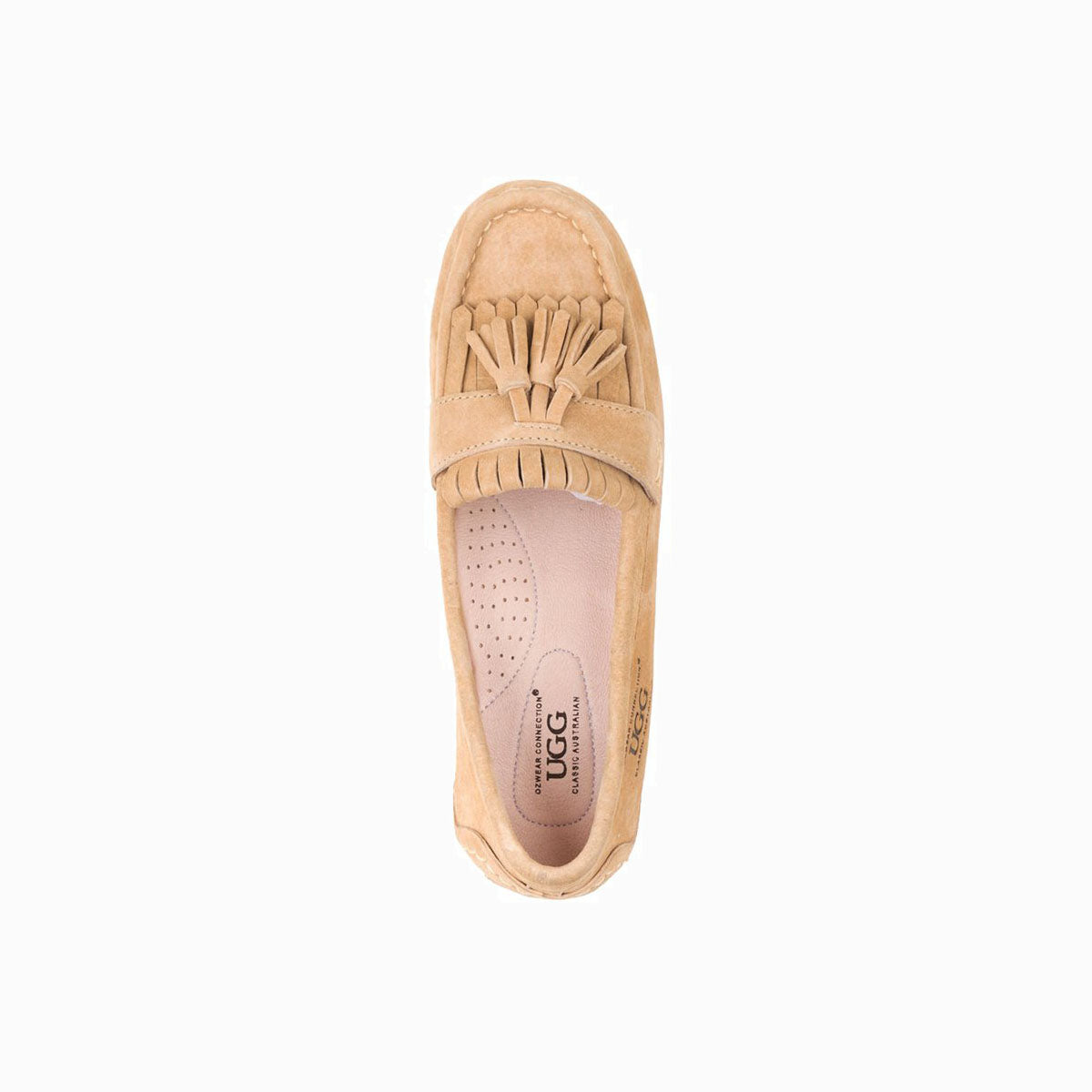 Ugg Rylee Tassel Moccasin (Water Resistant)-Loafers & Moccasins-PEROZ Accessories