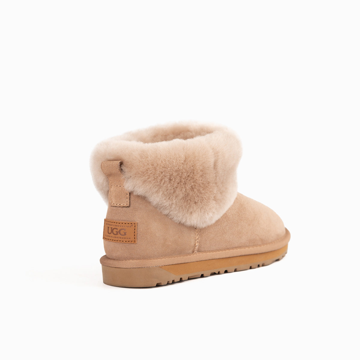 Ugg Classic Fluff Mini Boots (Water Resistant)-Boots-PEROZ Accessories