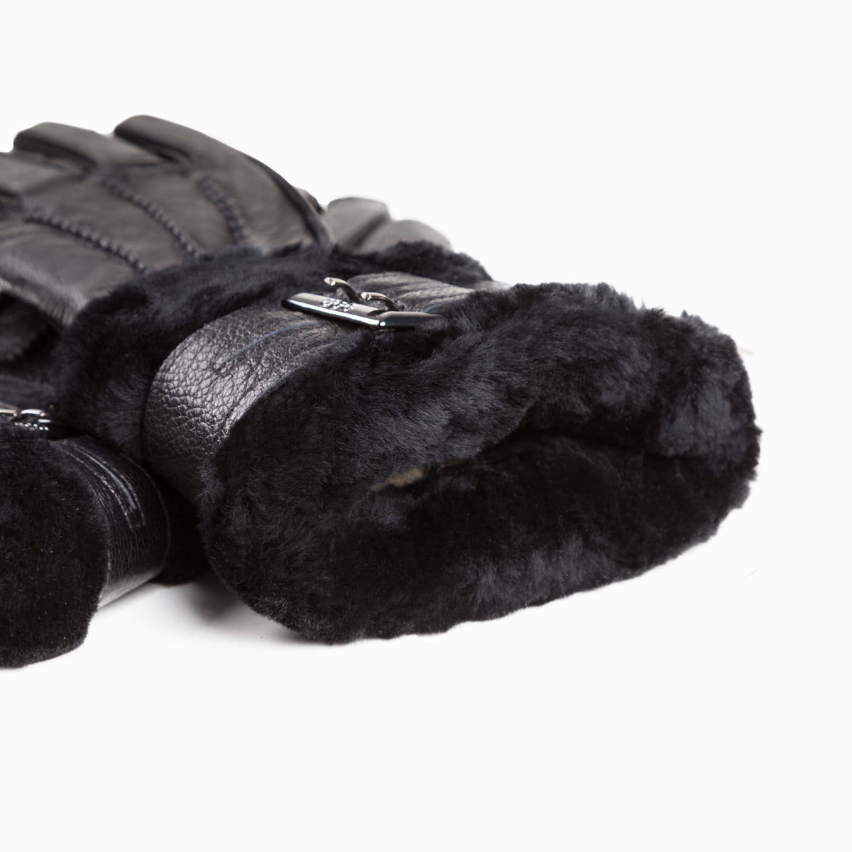Ugg Lamb Skin Cuff Glove-Gloves-PEROZ Accessories