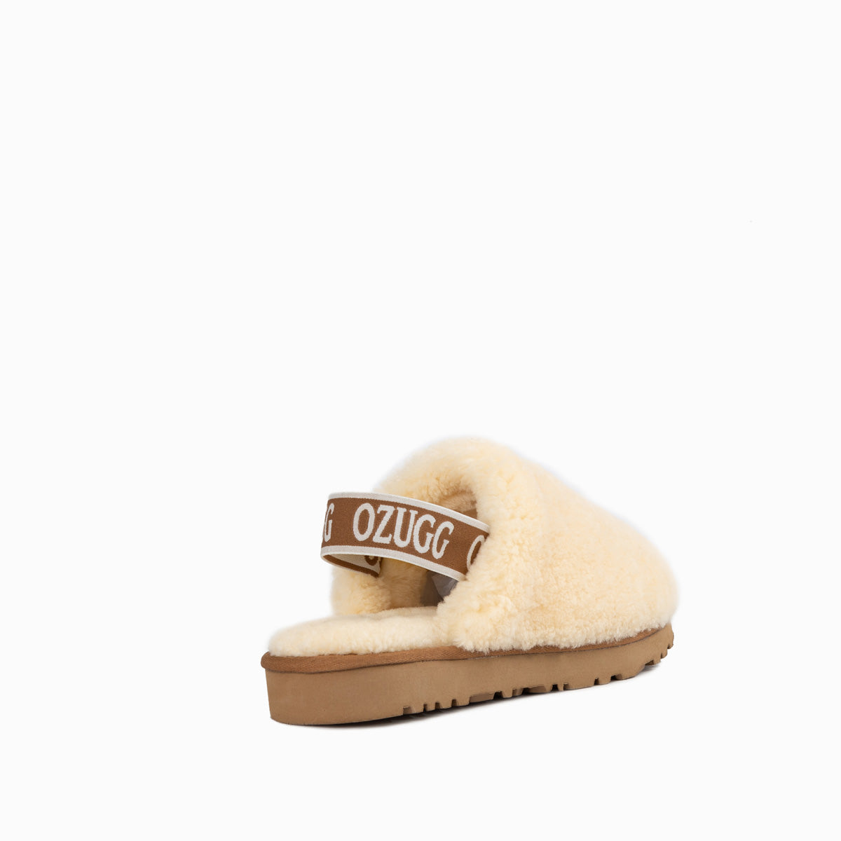 Ugg Autumn Fluff Slide (Elastic Backstrap)-Slides-PEROZ Accessories