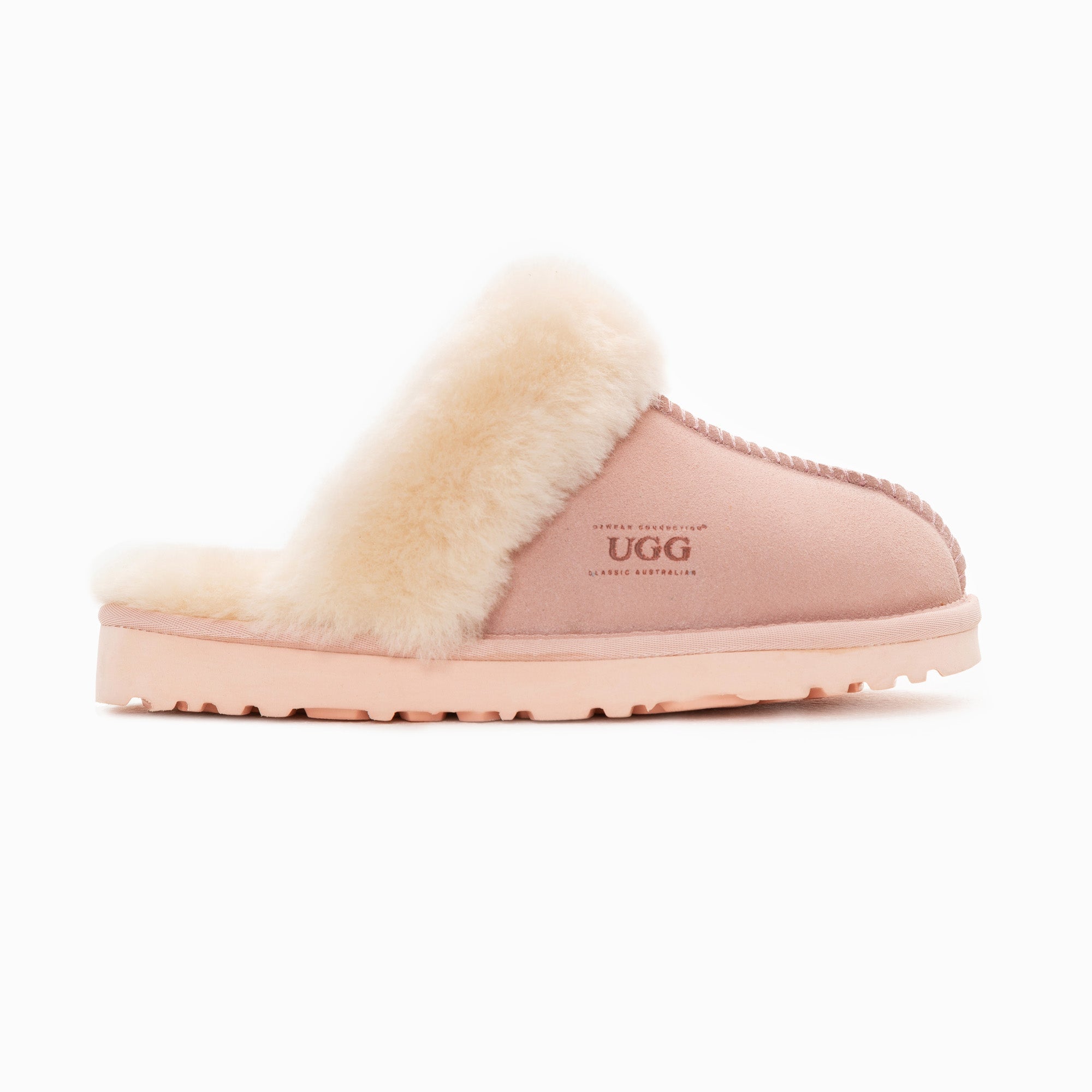 Ugg Slippers Premium Australia Sheepskin Unisex Scuffette Suede-Slippers-PEROZ Accessories
