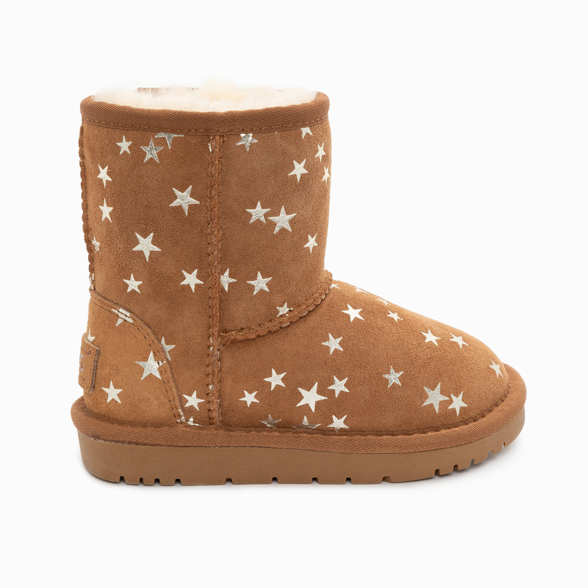 Ugg Kids Classic Stars Boots With Stars Print-Kid Boots-PEROZ Accessories