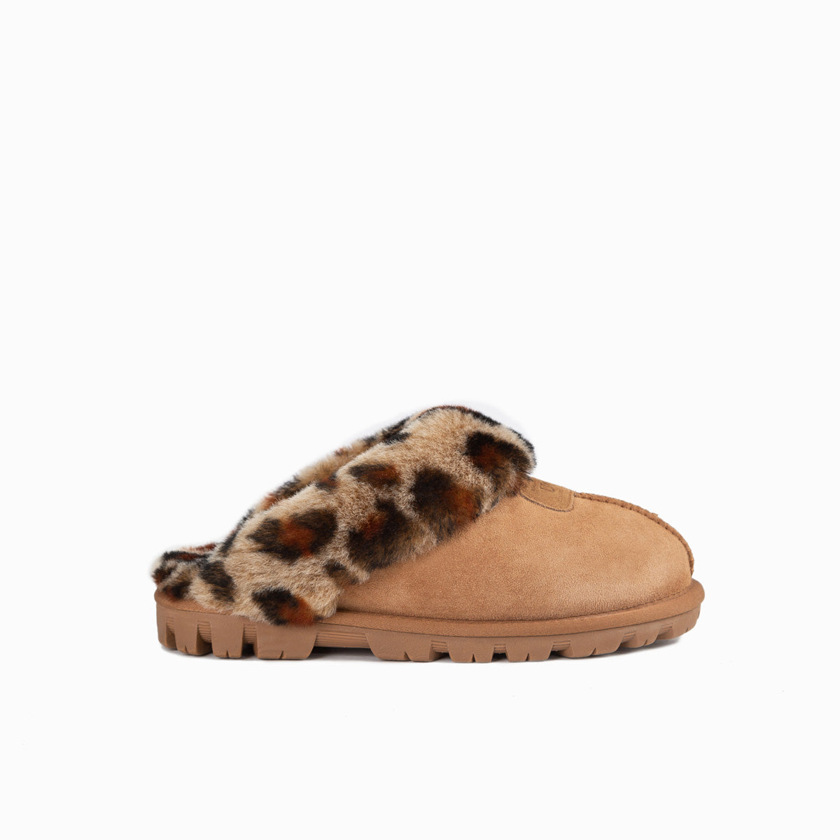 Ugg Coquette Slipper (Leopard Print)(Water Resistant)-Slippers-PEROZ Accessories