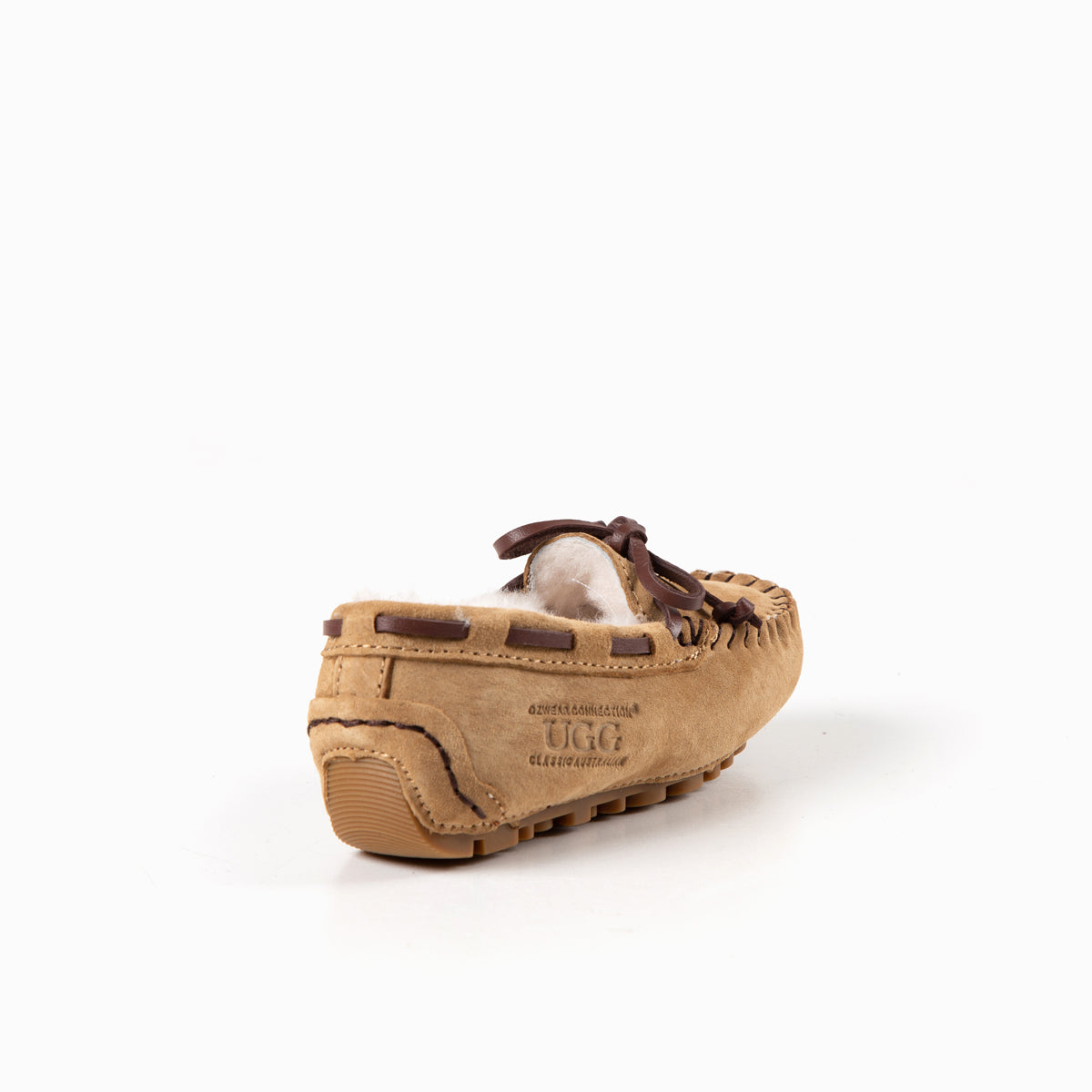 Ugg Kids Romy Moccasin-Loafers & Moccasins-PEROZ Accessories