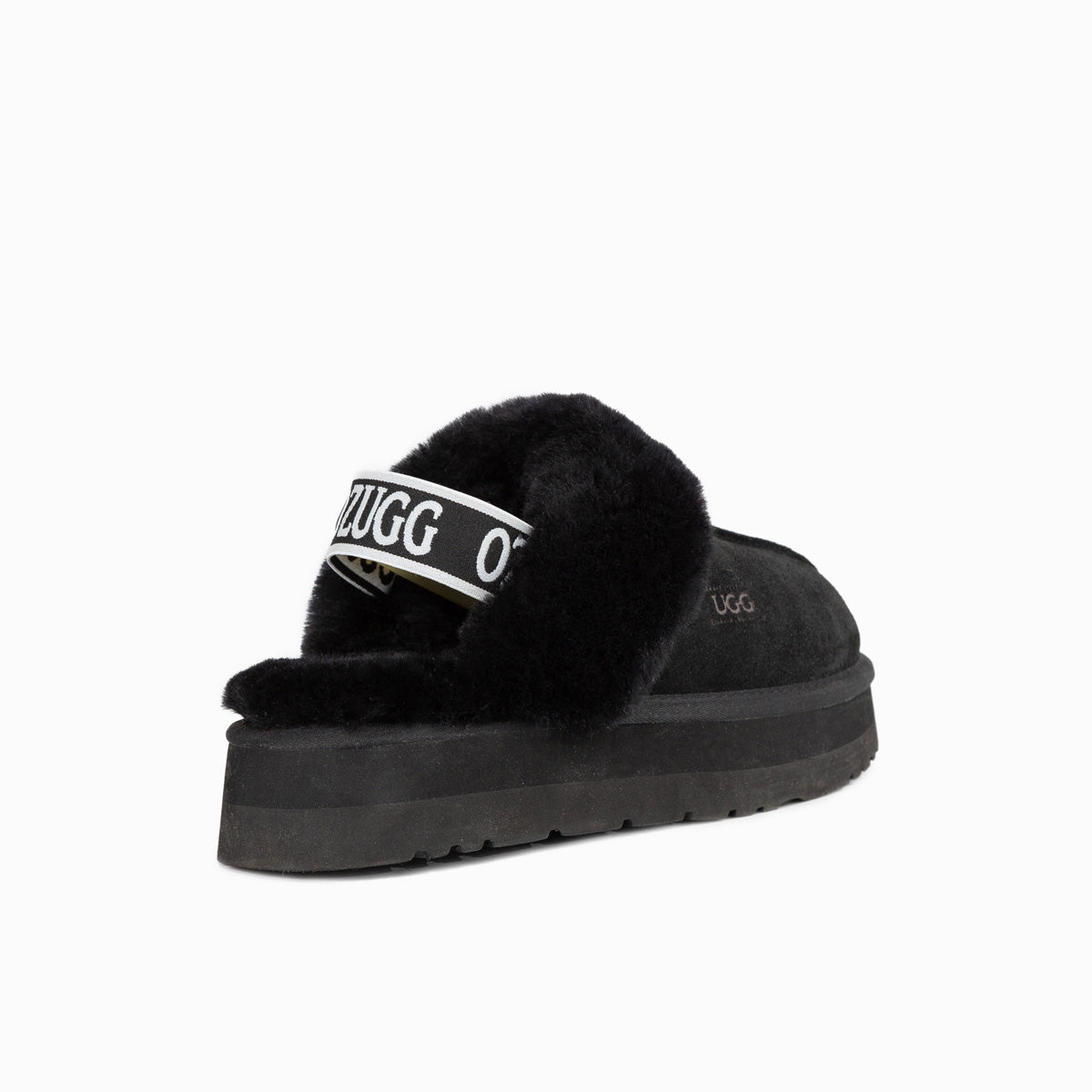 Ugg Platform Slipper (Elastic Backstrap)-Slippers-PEROZ Accessories