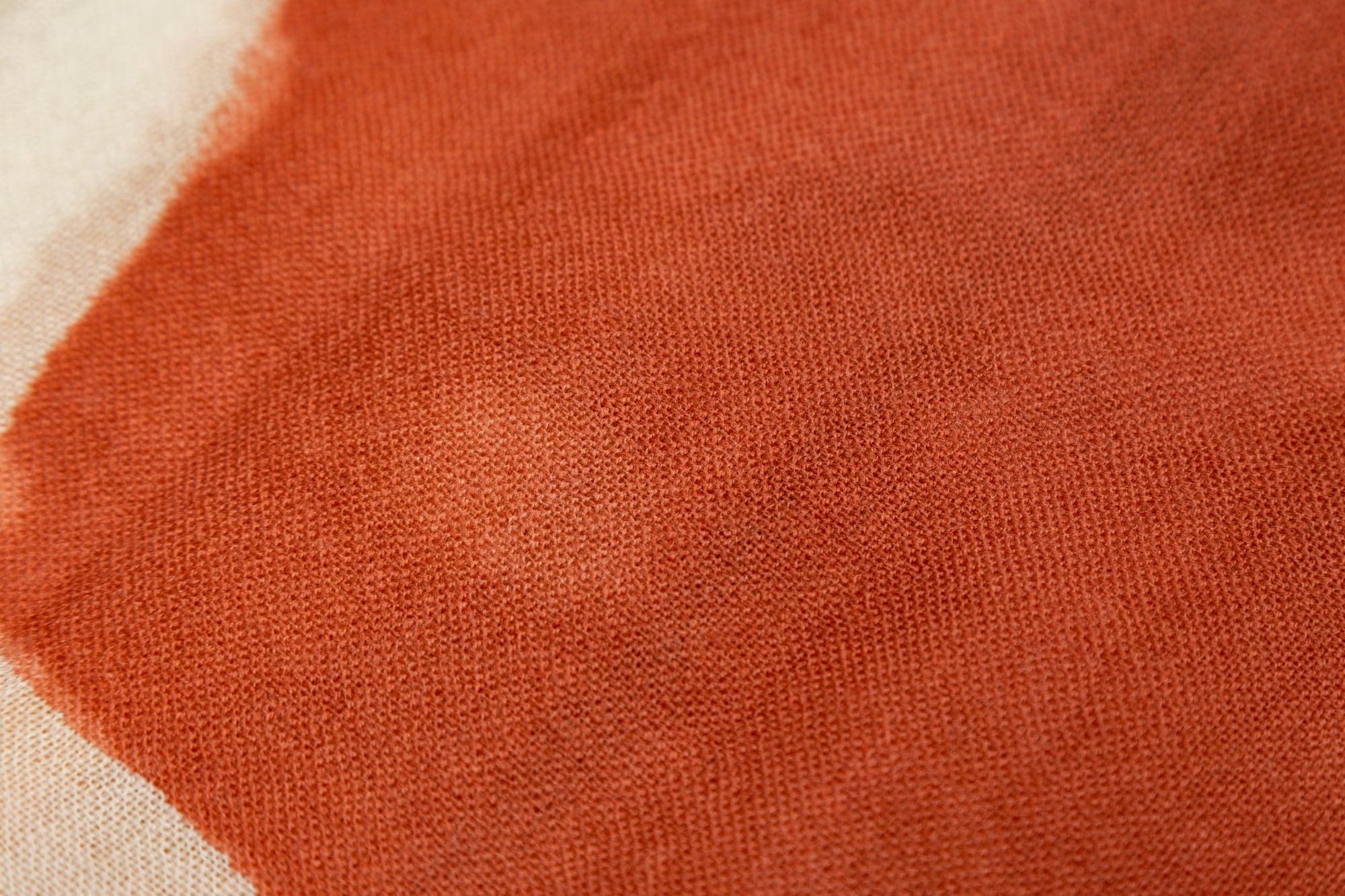 100% Australian Wool Print Scarf Orange and Grey-Scarves-PEROZ Accessories