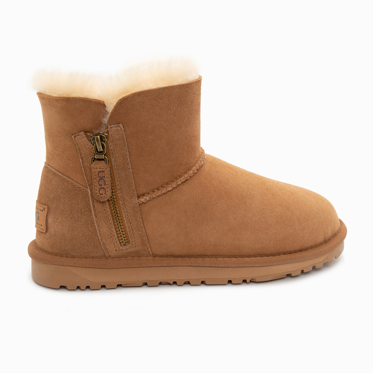 Ugg Bailey Mini Zipper Boots (Water Resistant)-Boots-PEROZ Accessories