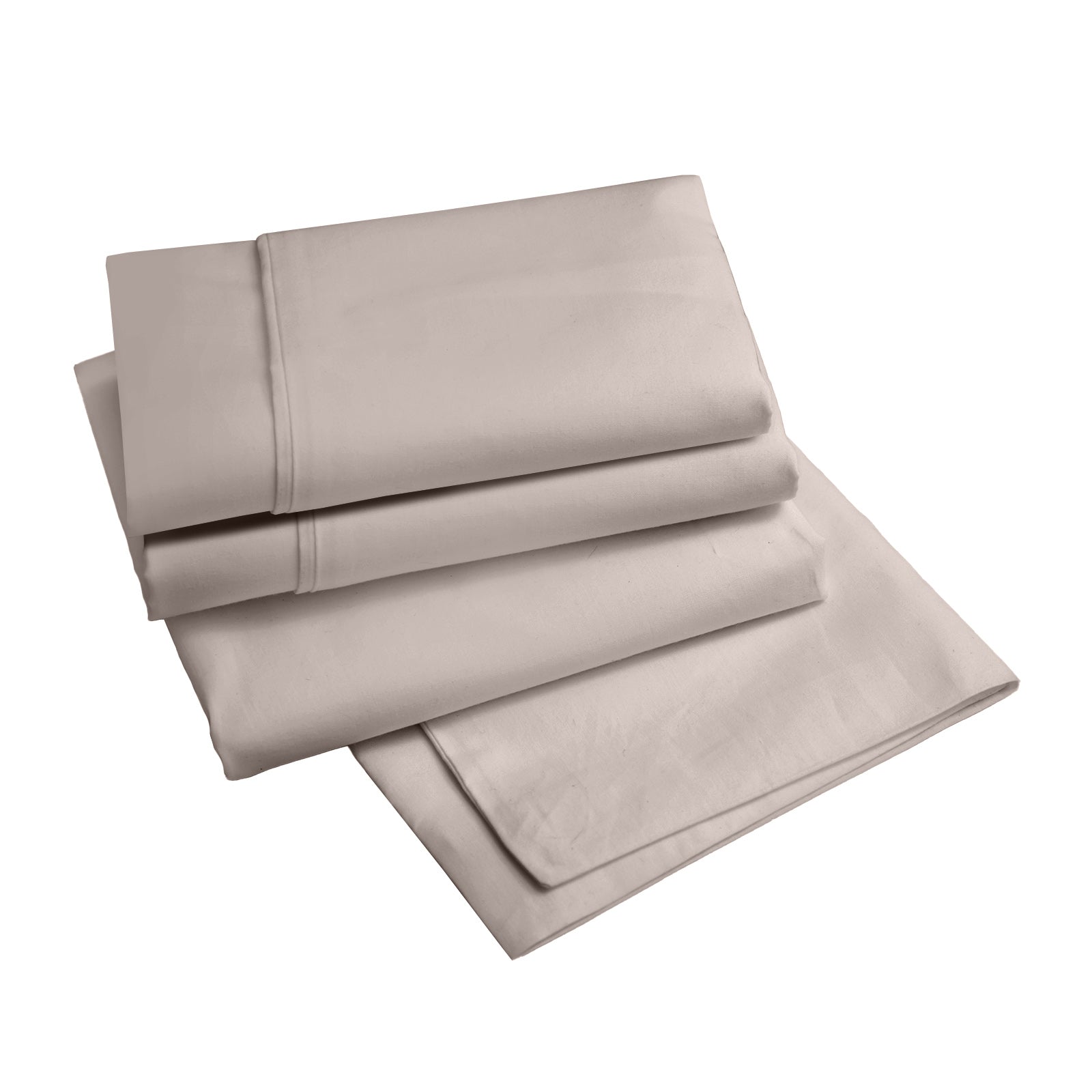Renee Taylor 1500 Thread Count Pure Soft Cotton Blend Flat & Fitted Sheet Set-Bed Linen-PEROZ Accessories
