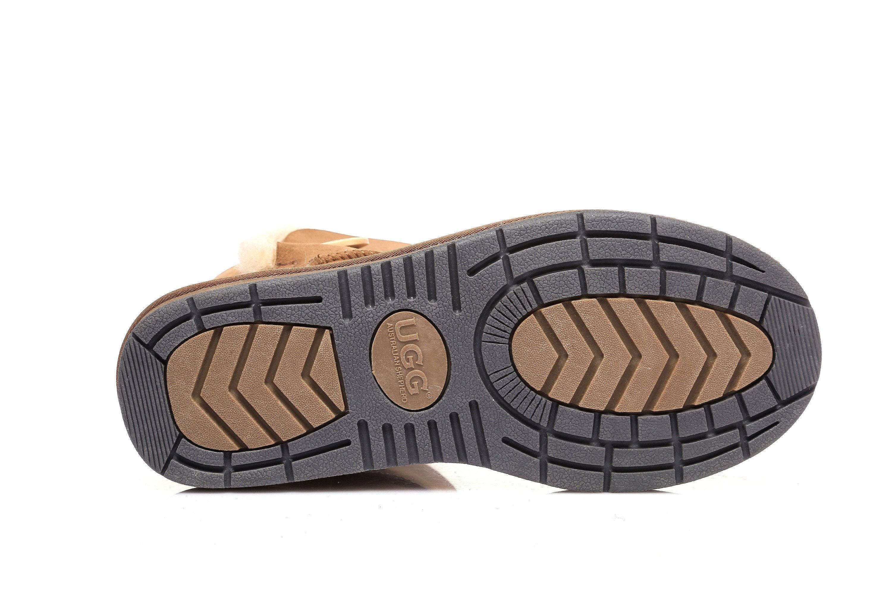 Australian Shepherd Short Button Crystal Women&