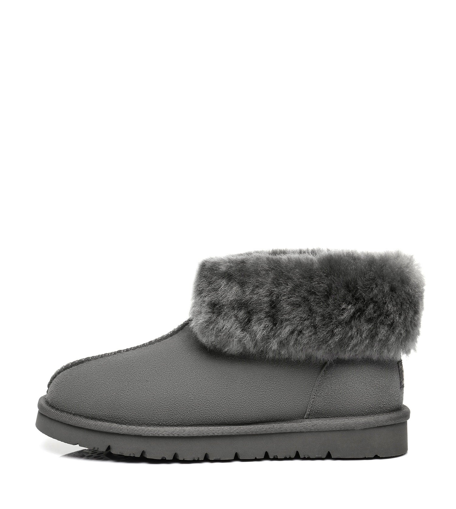 Australian Shepherd UGG Slippers Mallow Double Face Sheepskin Unisex Ankle Collar Slipper Water Resistant-Slippers-PEROZ Accessories