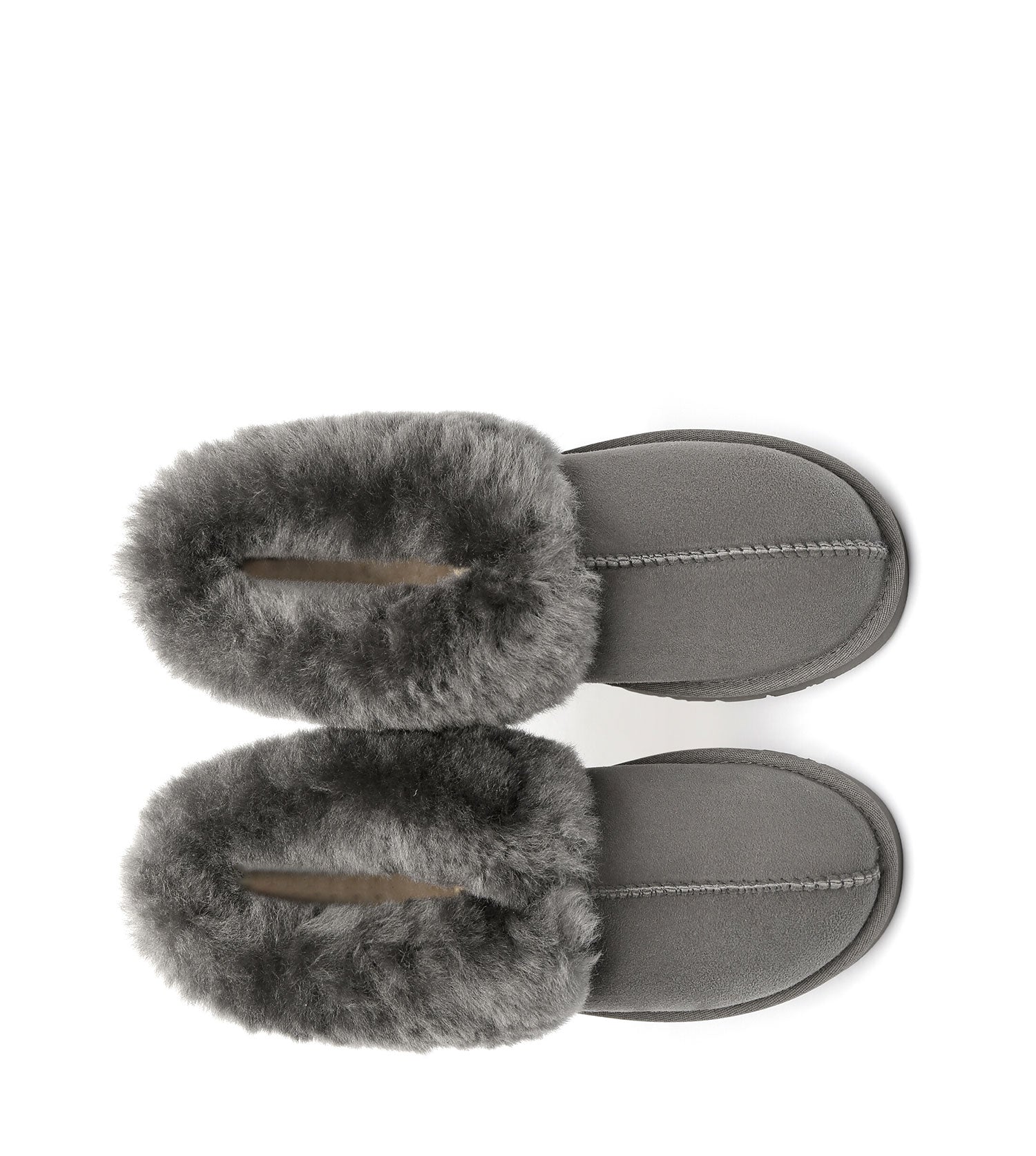 Australian Shepherd UGG Slippers Mallow Double Face Sheepskin Unisex Ankle Collar Slipper Water Resistant-Slippers-PEROZ Accessories