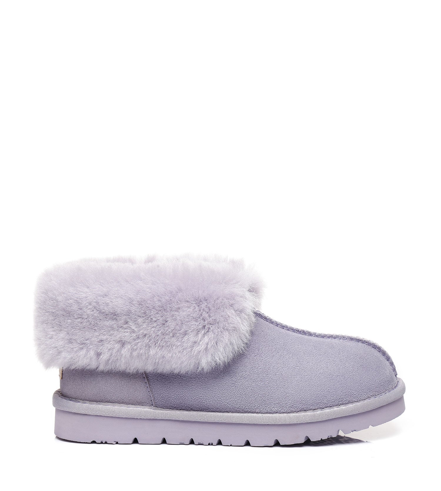 Australian Shepherd UGG Slippers Mallow Double Face Sheepskin Unisex Ankle Collar Slipper Water Resistant-Slippers-PEROZ Accessories