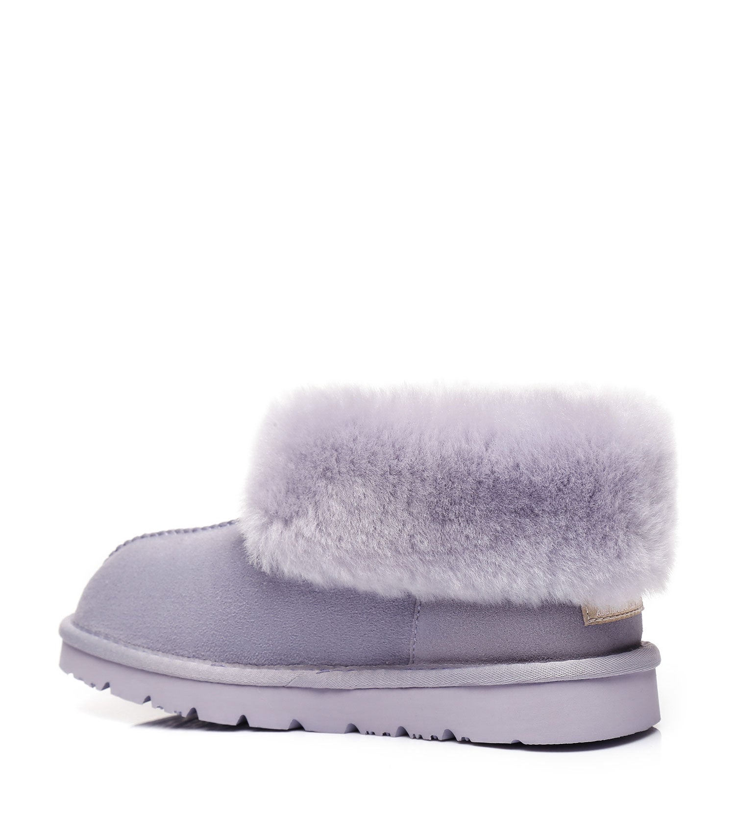 Australian Shepherd UGG Slippers Mallow Double Face Sheepskin Unisex Ankle Collar Slipper Water Resistant-Slippers-PEROZ Accessories