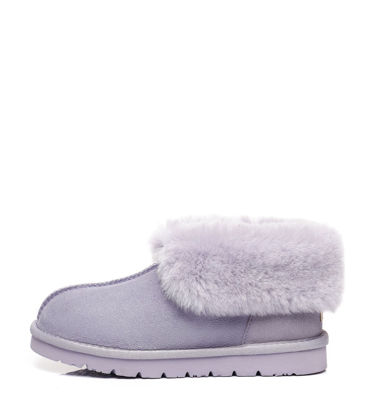 Australian Shepherd UGG Slippers Mallow Double Face Sheepskin Unisex Ankle Collar Slipper Water Resistant-Slippers-PEROZ Accessories