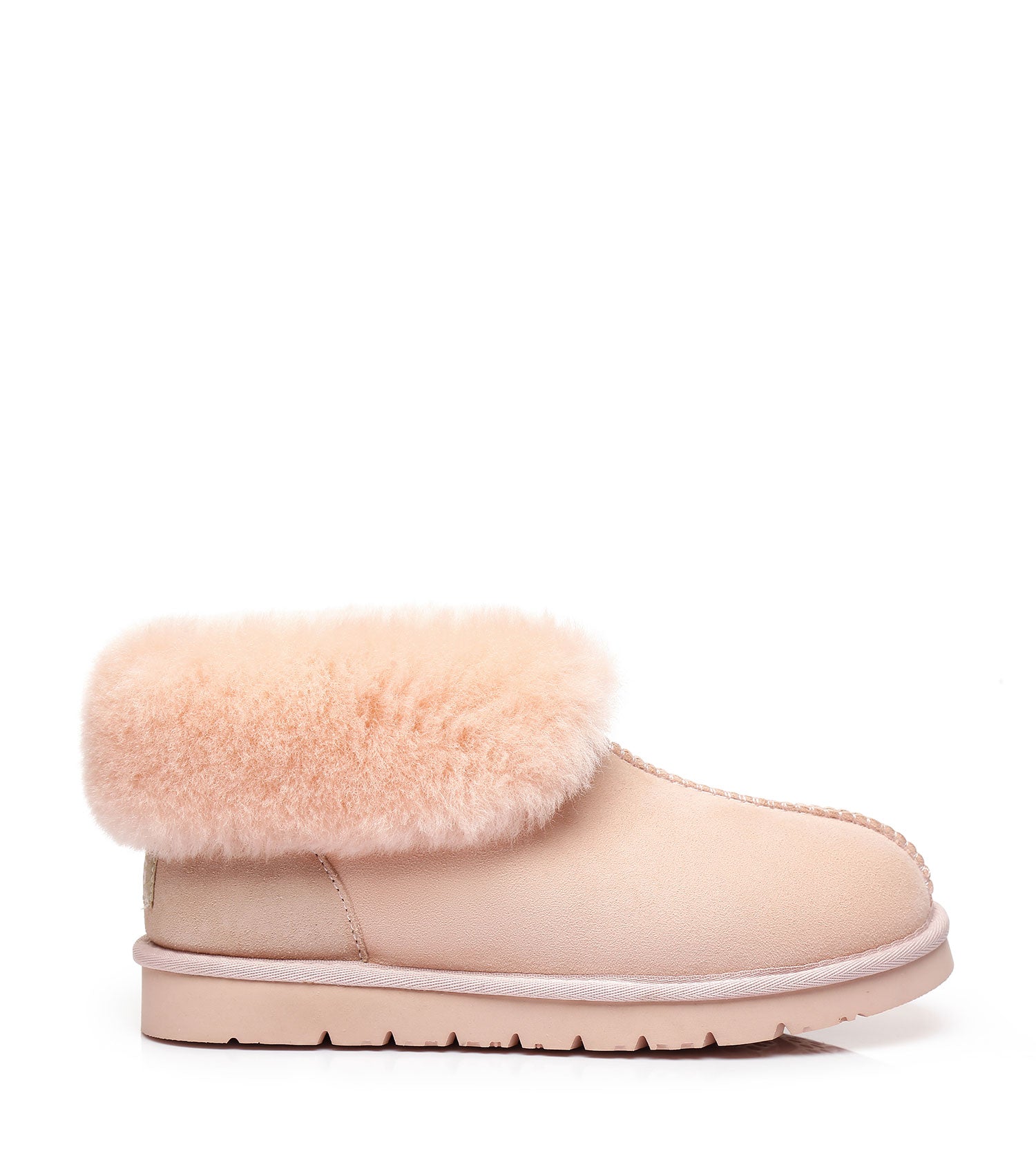 Australian Shepherd UGG Slippers Mallow Double Face Sheepskin Unisex Ankle Collar Slipper Water Resistant-Slippers-PEROZ Accessories