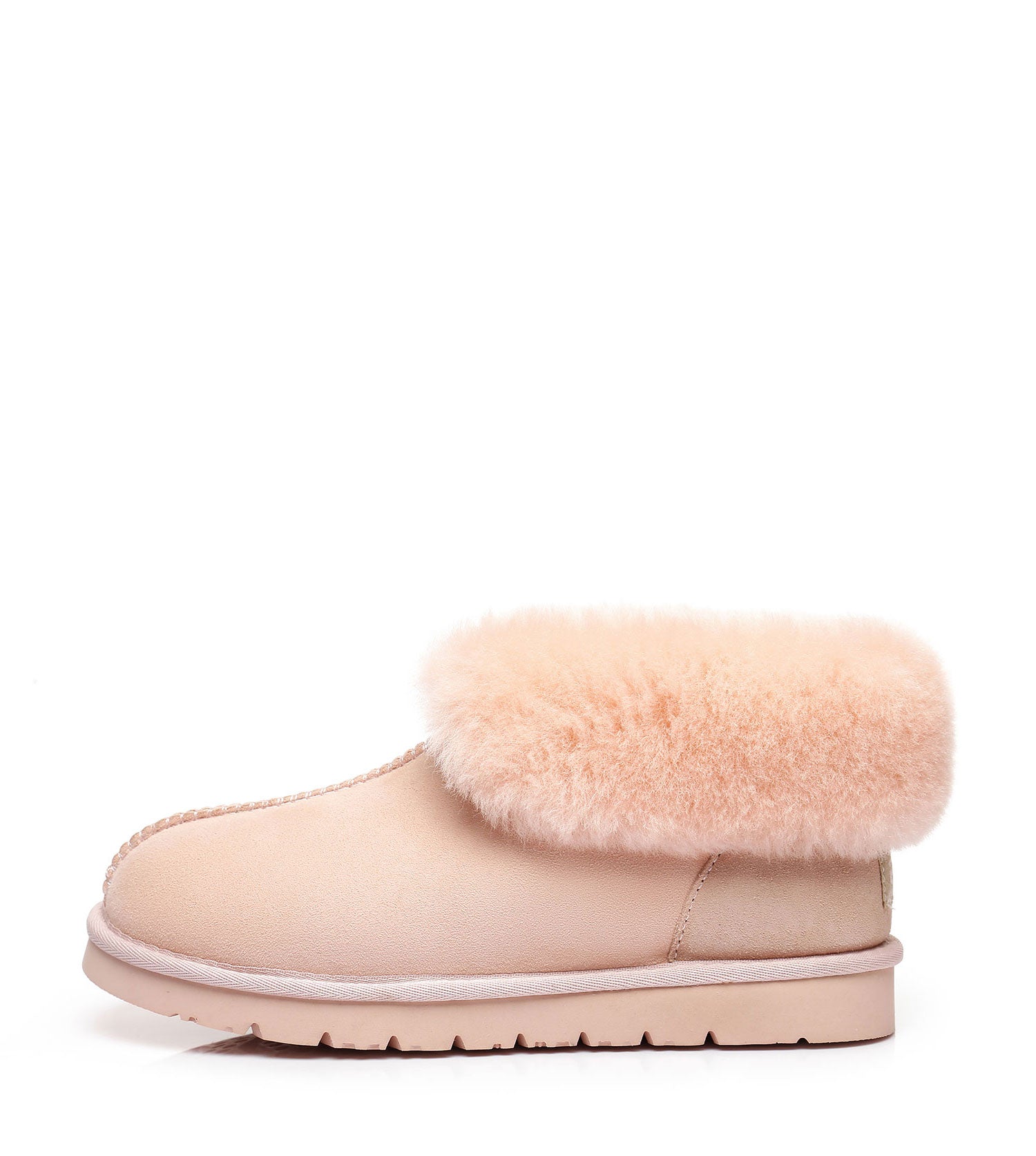 Australian Shepherd UGG Slippers Mallow Double Face Sheepskin Unisex Ankle Collar Slipper Water Resistant-Slippers-PEROZ Accessories