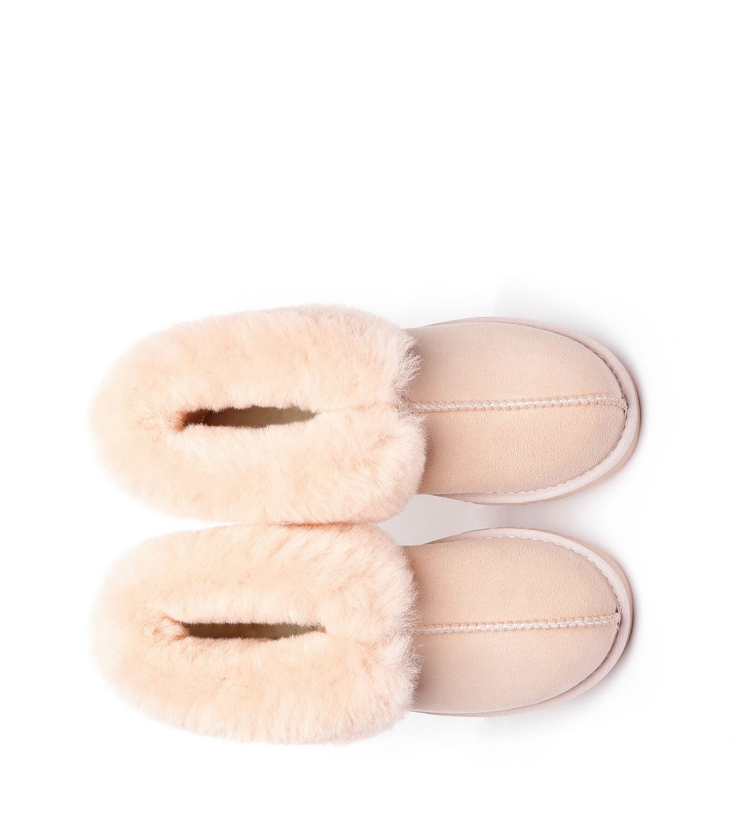 Australian Shepherd UGG Slippers Mallow Double Face Sheepskin Unisex Ankle Collar Slipper Water Resistant-Slippers-PEROZ Accessories