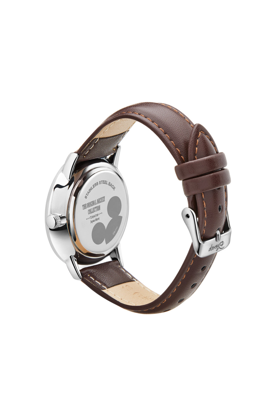 Disney Icon Mickey Collectors Edition 38mm Brown Leather Watch-PEROZ Accessories