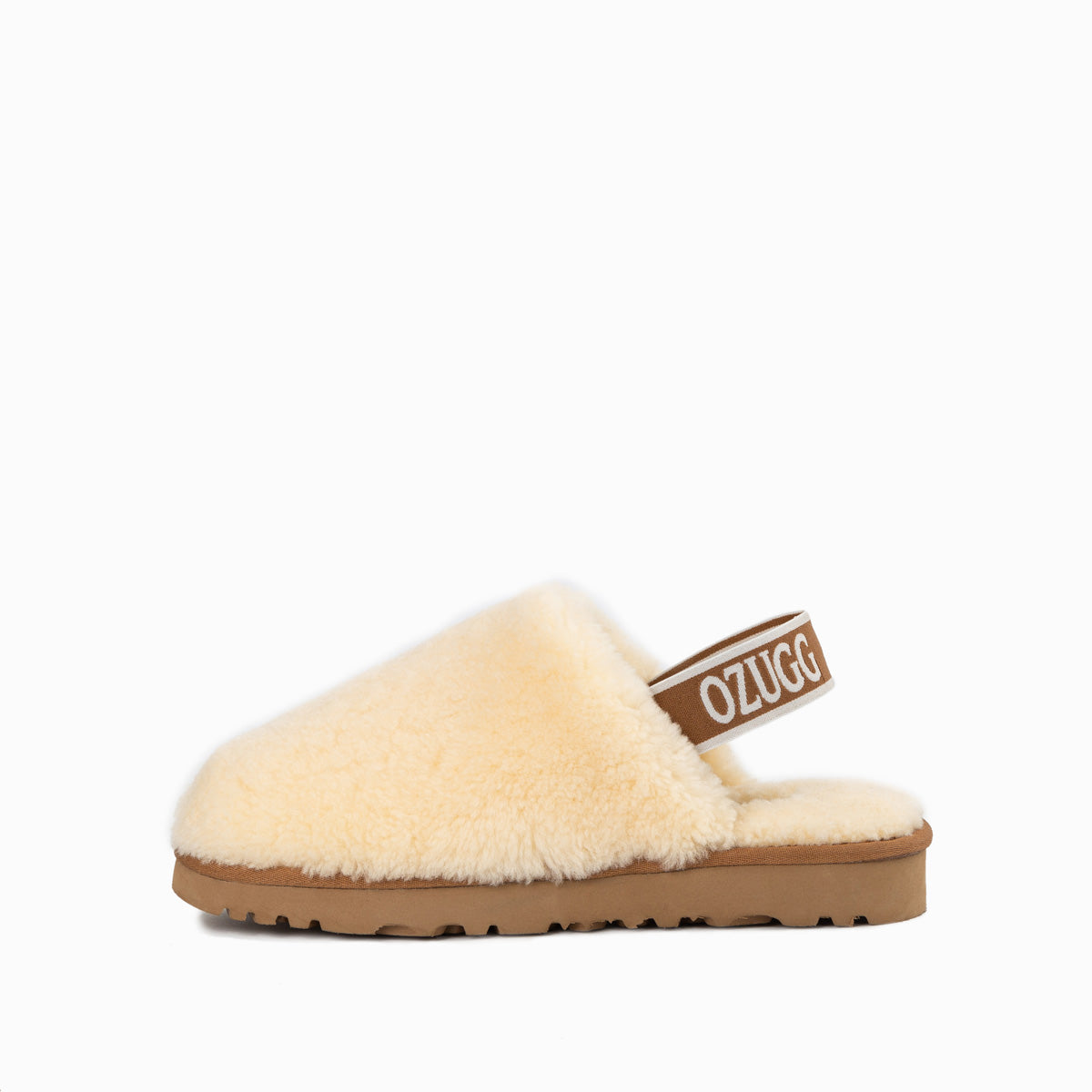 Ugg Autumn Fluff Slide (Elastic Backstrap)-Slides-PEROZ Accessories