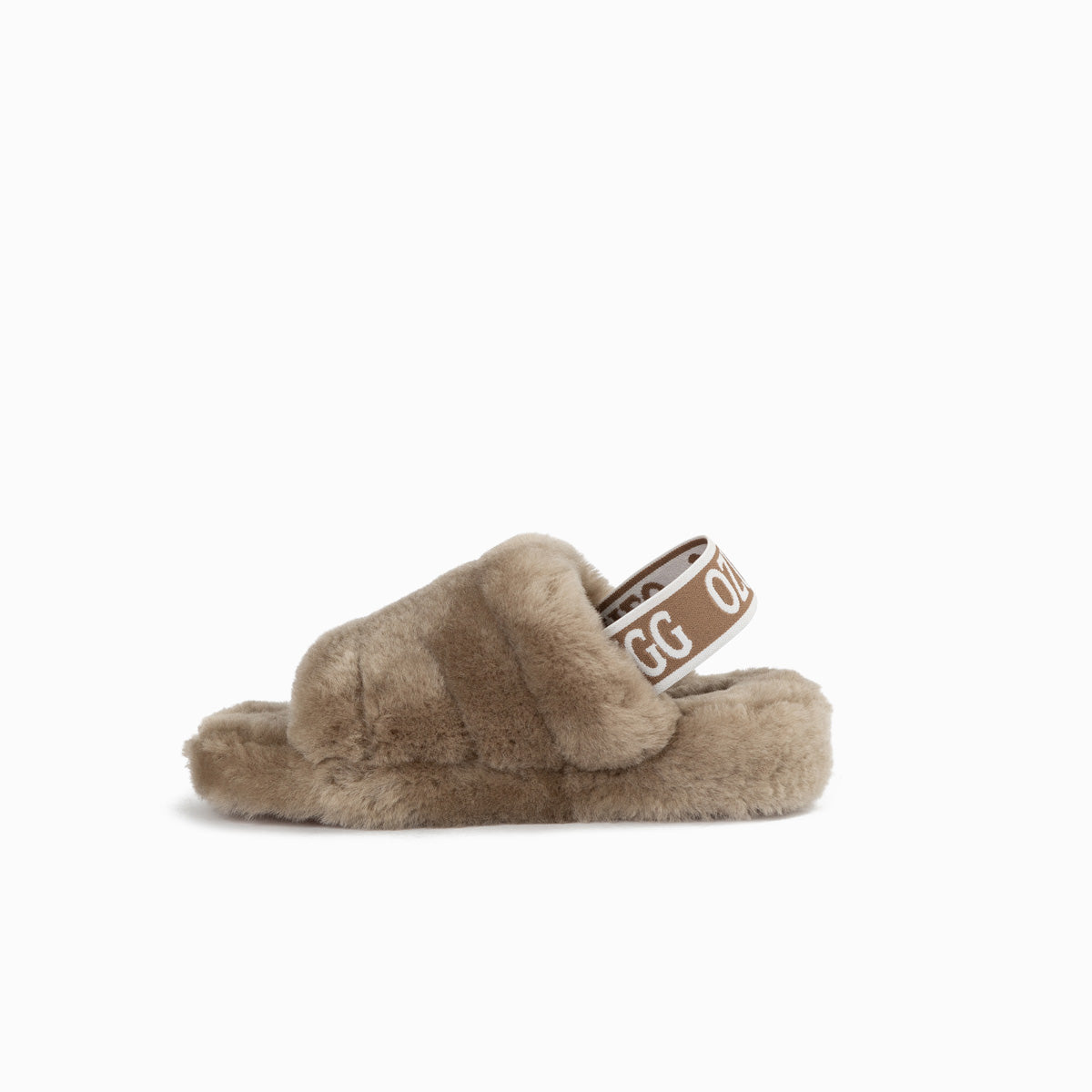 Ugg Kids Brooklyn Fluff Slide-Slides-PEROZ Accessories
