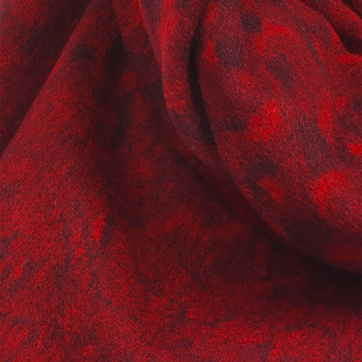 Ugg Cashmere & Wool Wrap Red and Brown-Wrap-PEROZ Accessories
