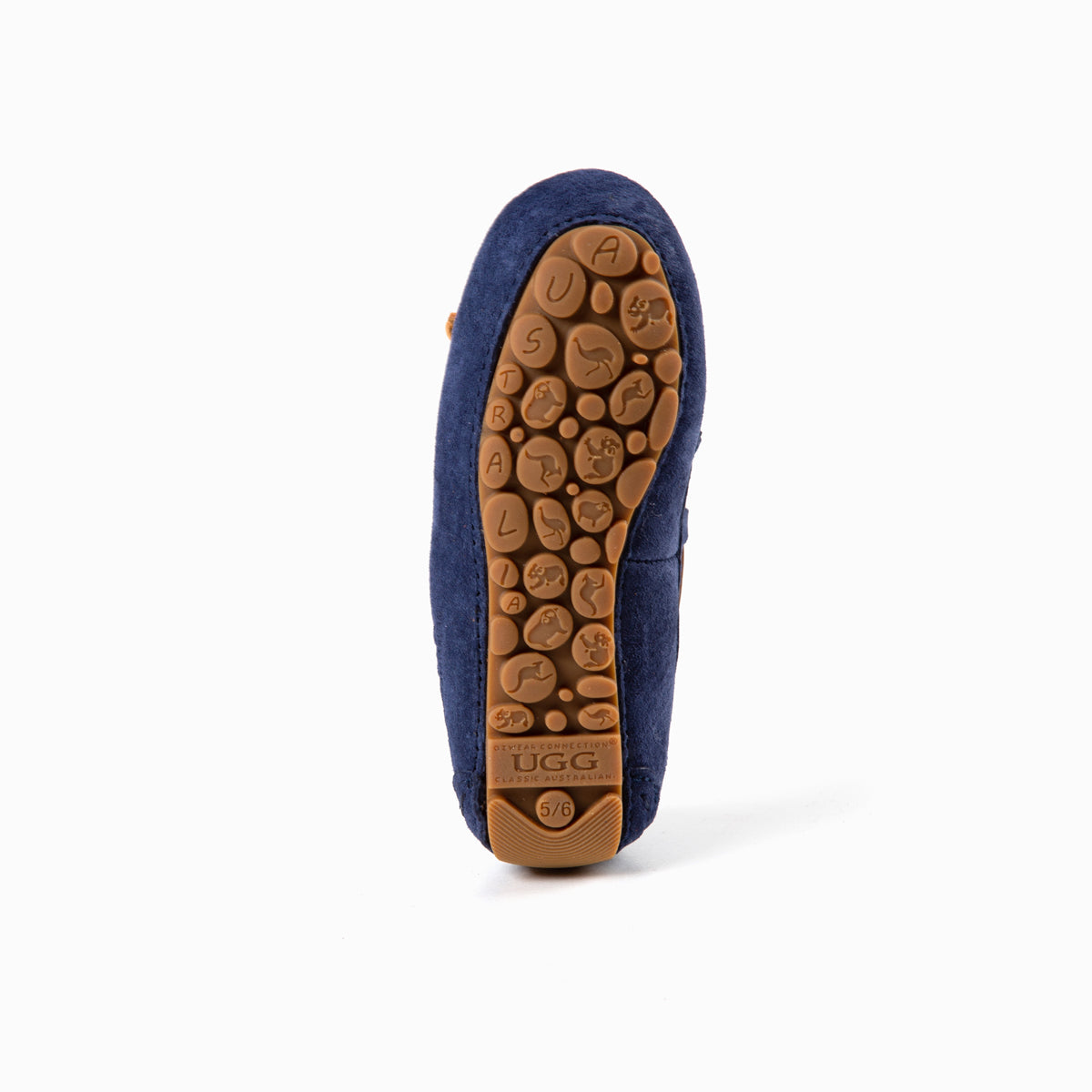 Ugg Kids Romy Moccasin-Loafers & Moccasins-PEROZ Accessories