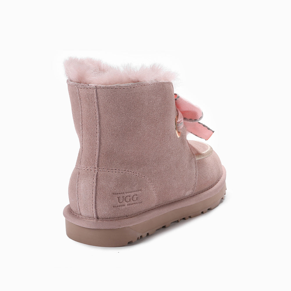 Ugg Paislee Pompom Boots-Boots-PEROZ Accessories