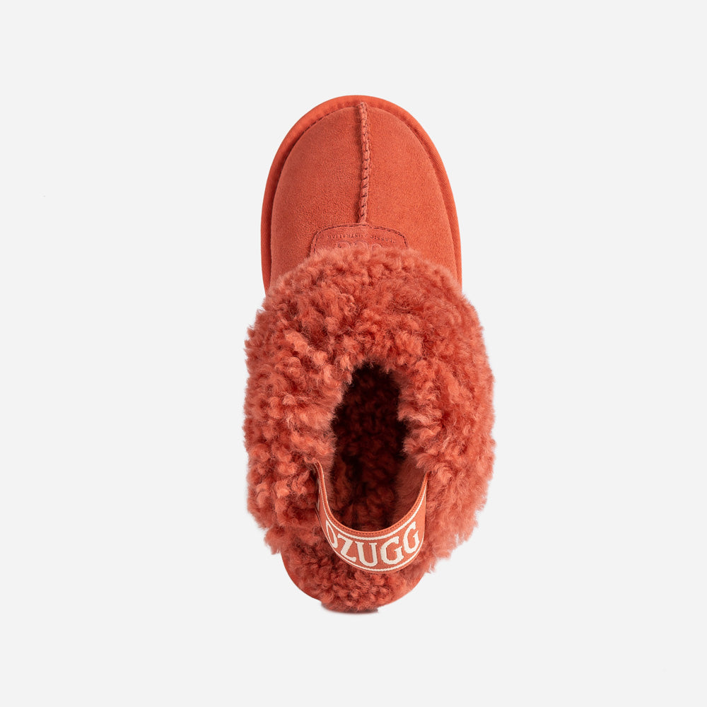 Ugg Coquette Curly Slipper (Elastic Backstrap)-LADIES UGG-PEROZ Accessories