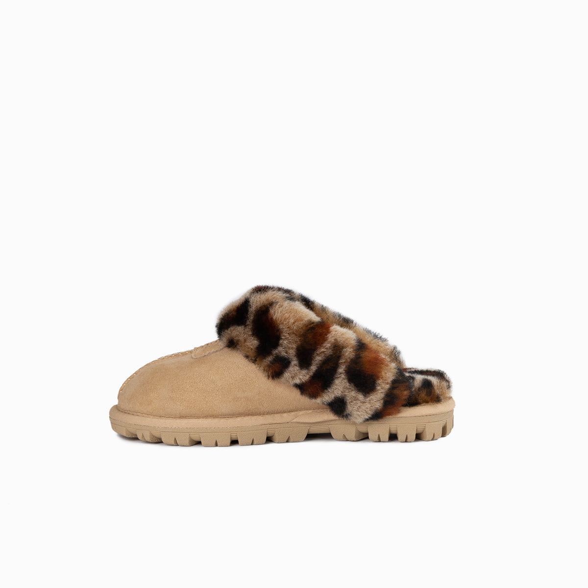 Ugg Kids Coquette Slipper (Leopard Print)(Water Resistant)-Slippers-PEROZ Accessories