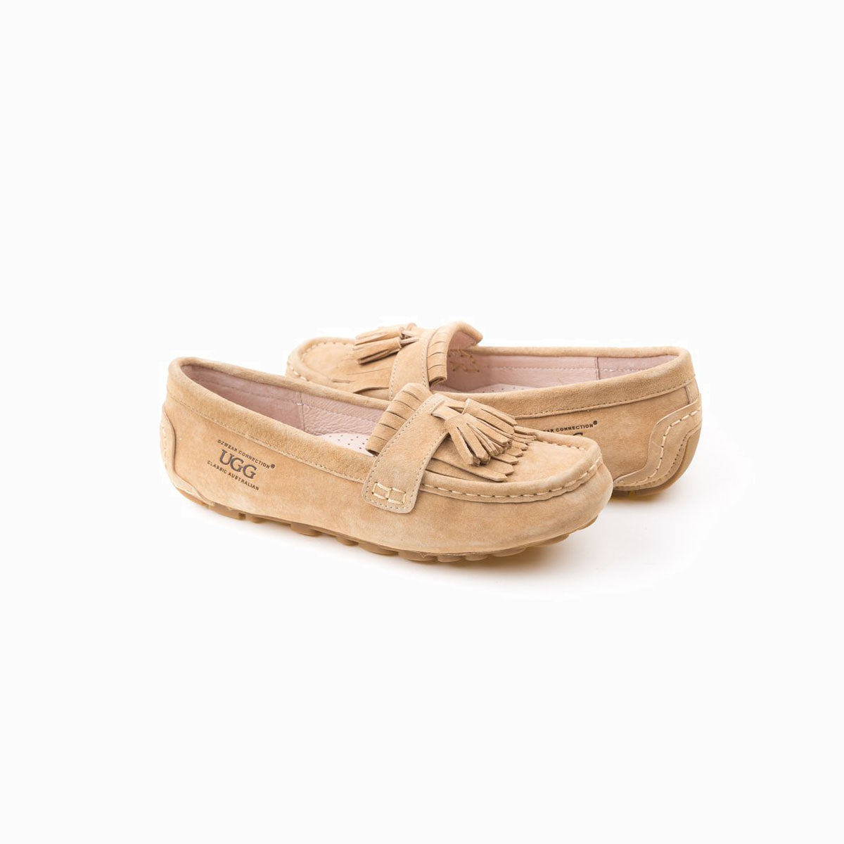 Ugg Rylee Tassel Moccasin (Water Resistant)-Loafers & Moccasins-PEROZ Accessories