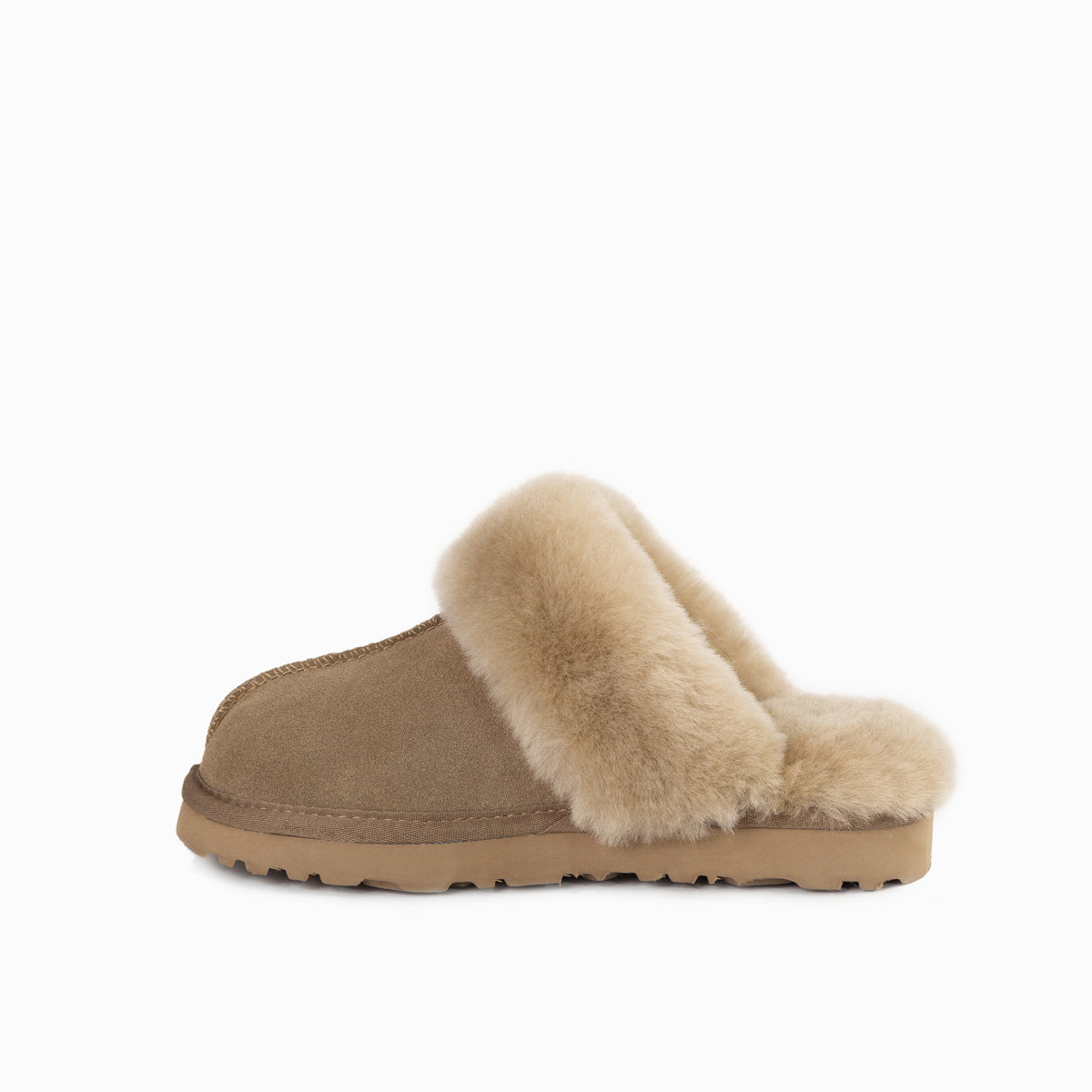Ugg Slippers Premium Australia Sheepskin Unisex Scuffette Suede-Slippers-PEROZ Accessories