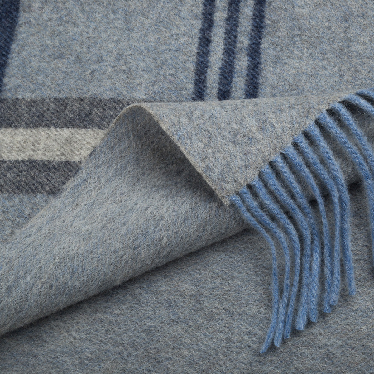 Ugg 100% Australian Merino Wool Reversible Wrap Slate Grey-Wrap-PEROZ Accessories