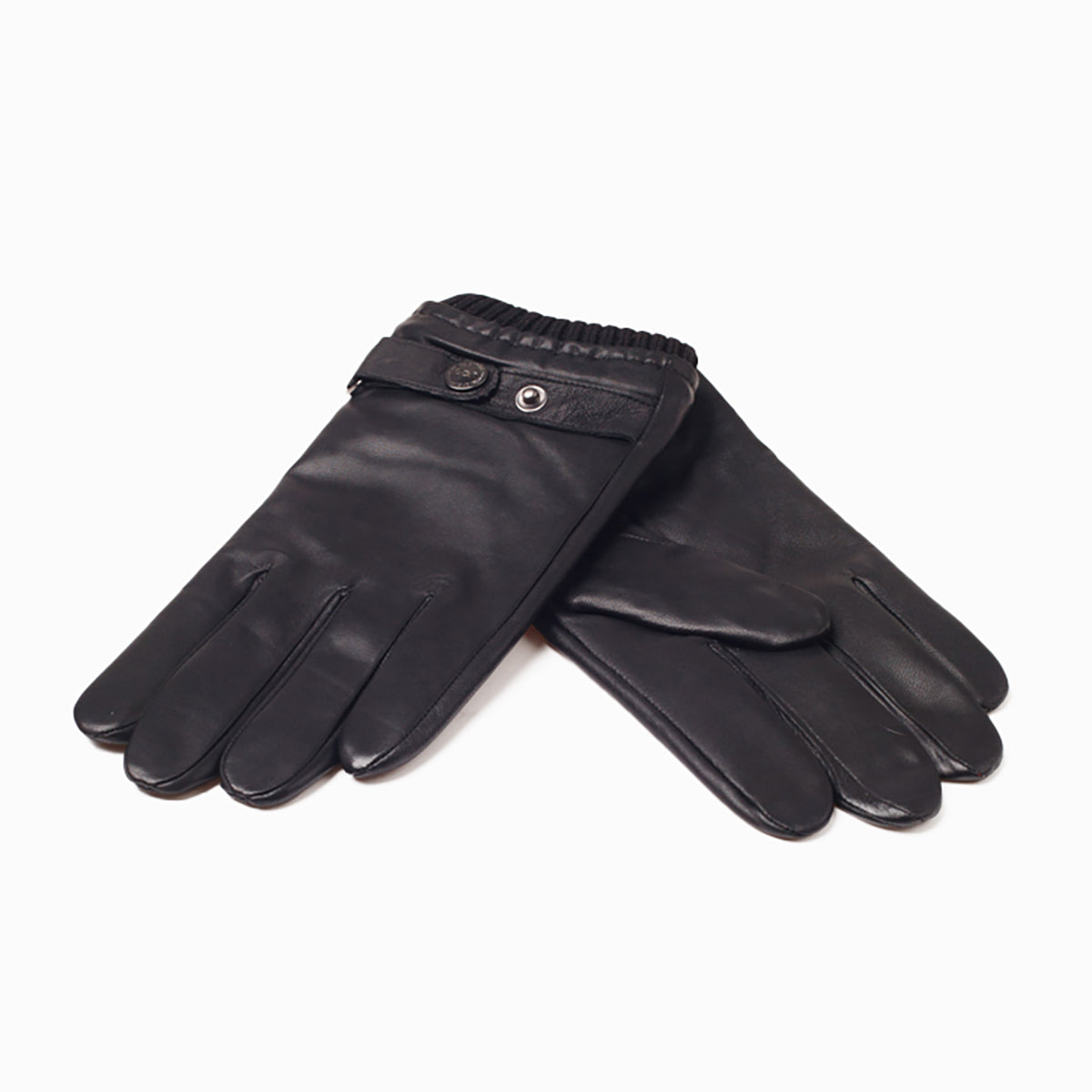 Ugg Mens Silver Stud Tab Glove (Touch Screen)-Gloves-PEROZ Accessories