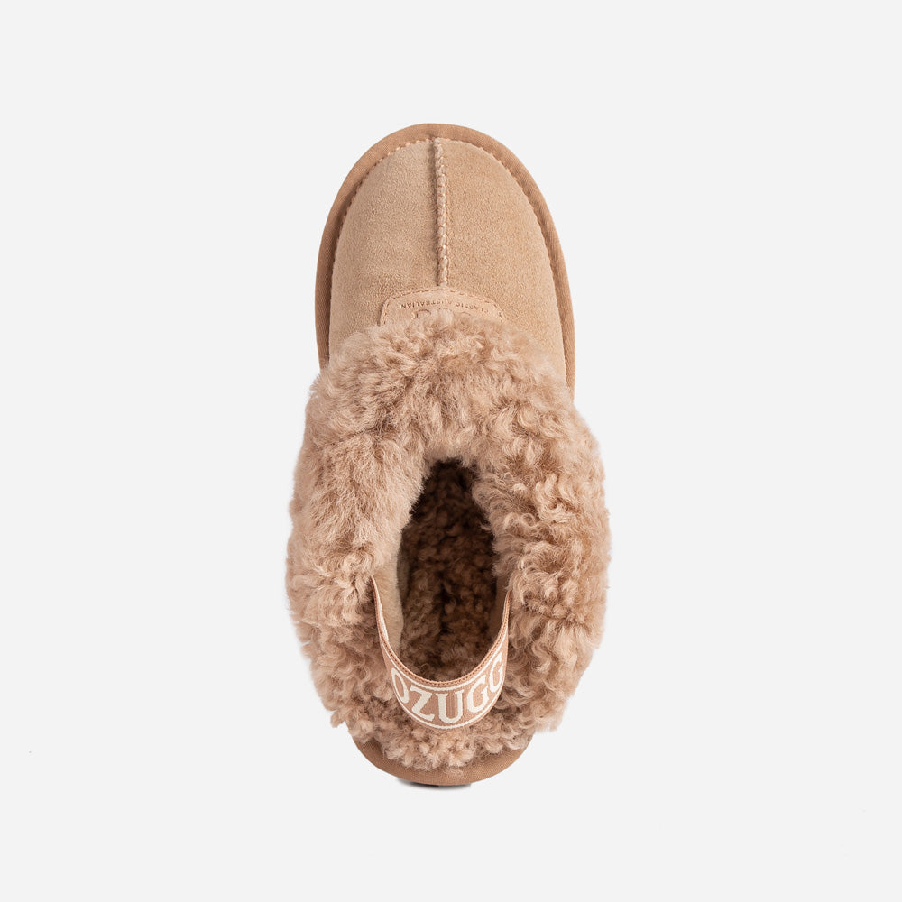 Ugg Coquette Curly Slipper (Elastic Backstrap)-LADIES UGG-PEROZ Accessories