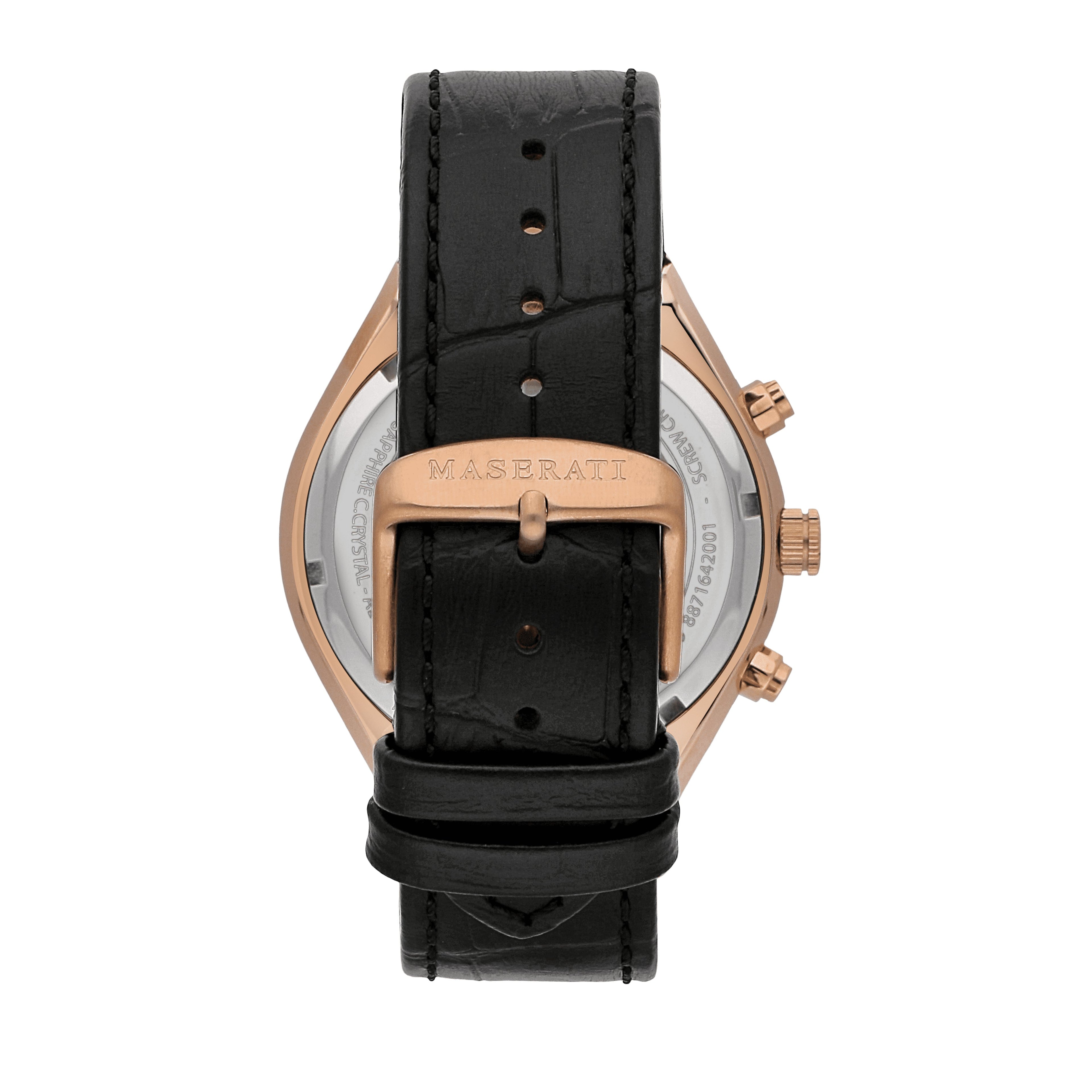 Maserati Stile Black Chronograph Watch-PEROZ Accessories