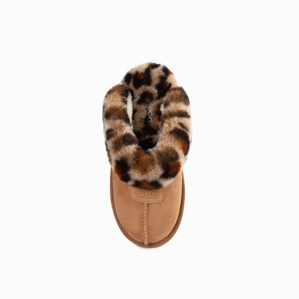Ugg Coquette Slipper (Leopard Print)(Water Resistant)-Slippers-PEROZ Accessories
