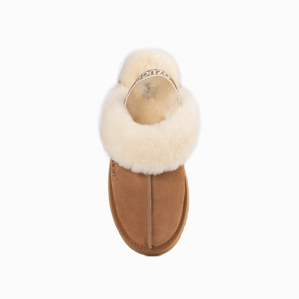 Ugg Platform Slipper (Elastic Backstrap)-Slippers-PEROZ Accessories