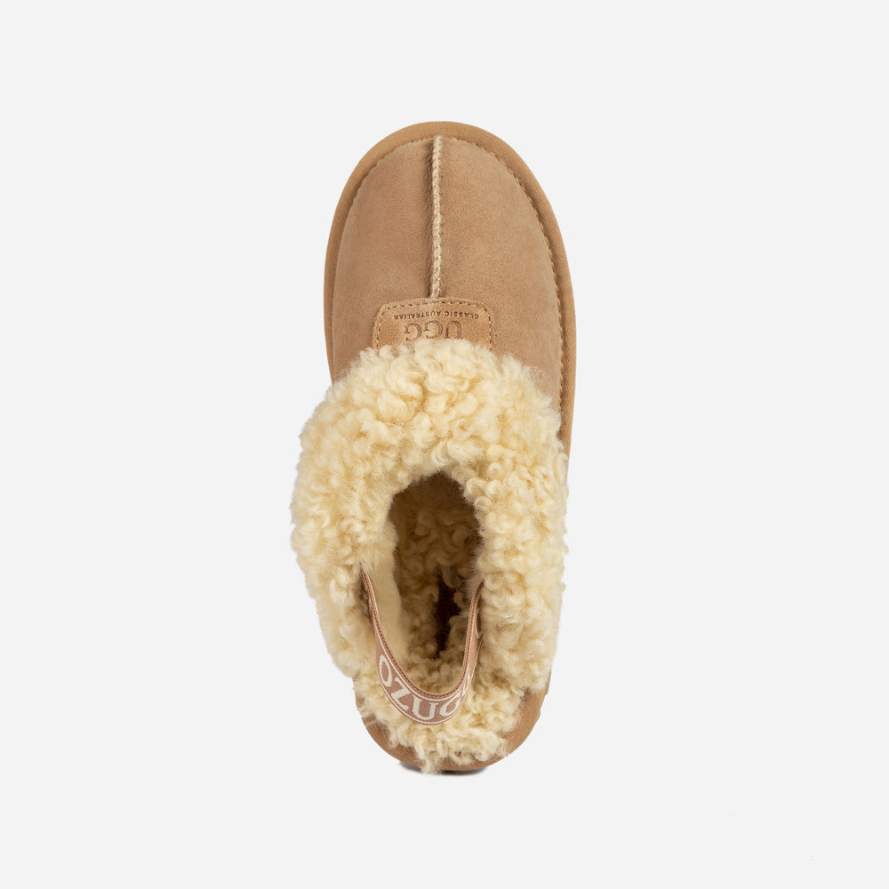 Ugg Coquette Curly Slipper (Elastic Backstrap)-LADIES UGG-PEROZ Accessories