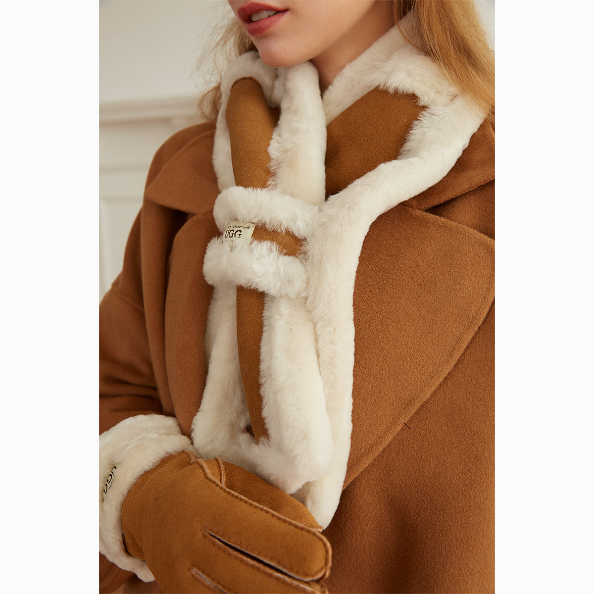 Ugg Neck Scarf-Scarves-PEROZ Accessories