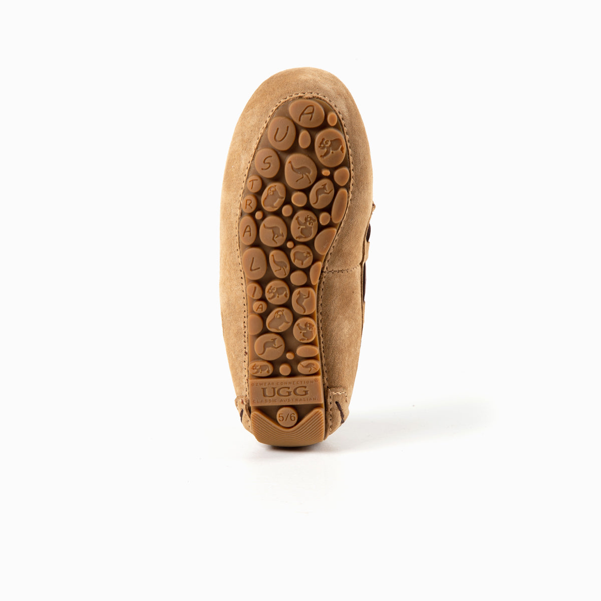 Ugg Kids Romy Moccasin-Loafers & Moccasins-PEROZ Accessories