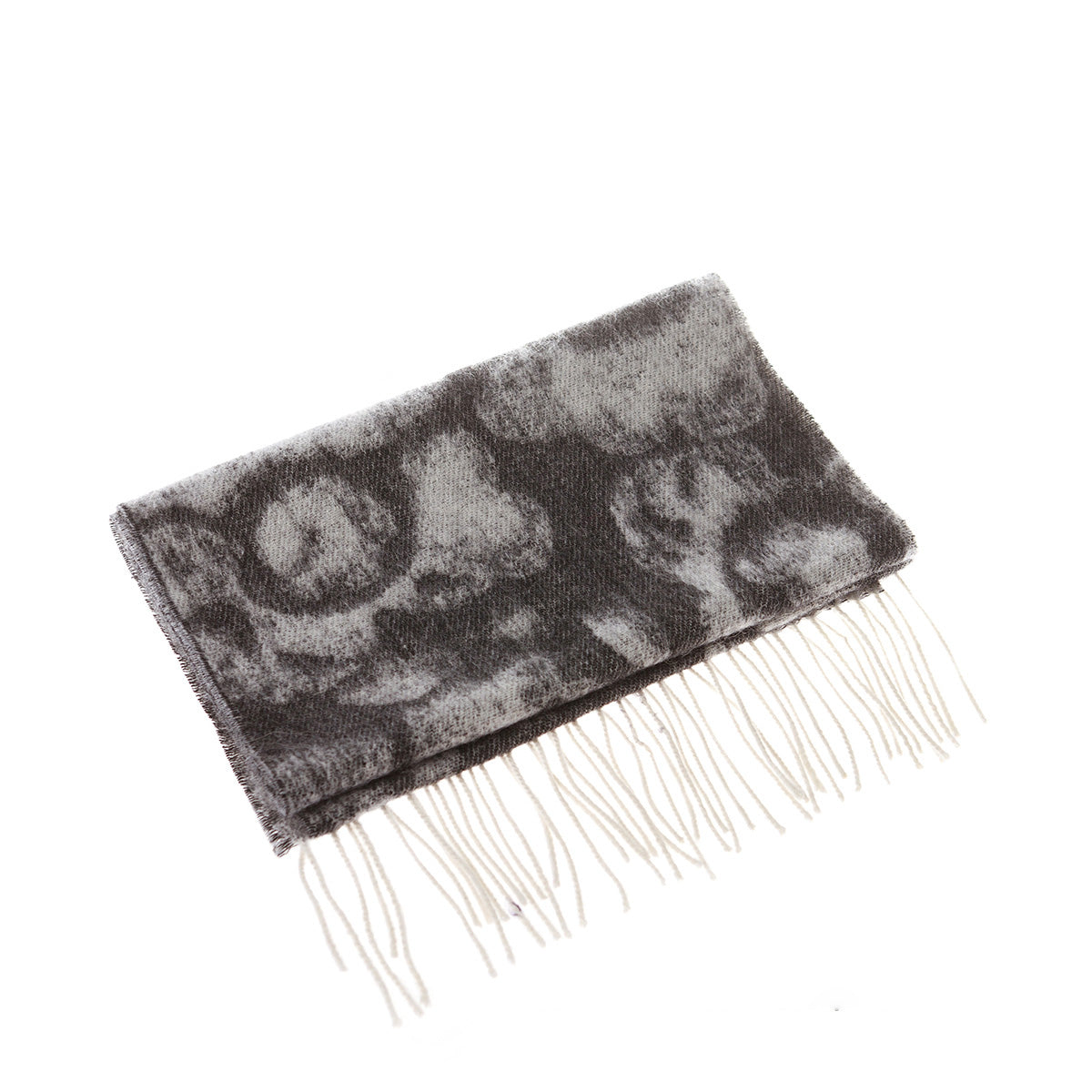 Ugg Cashmere & Wool Scarf Charcoal and Grey-Scarves-PEROZ Accessories