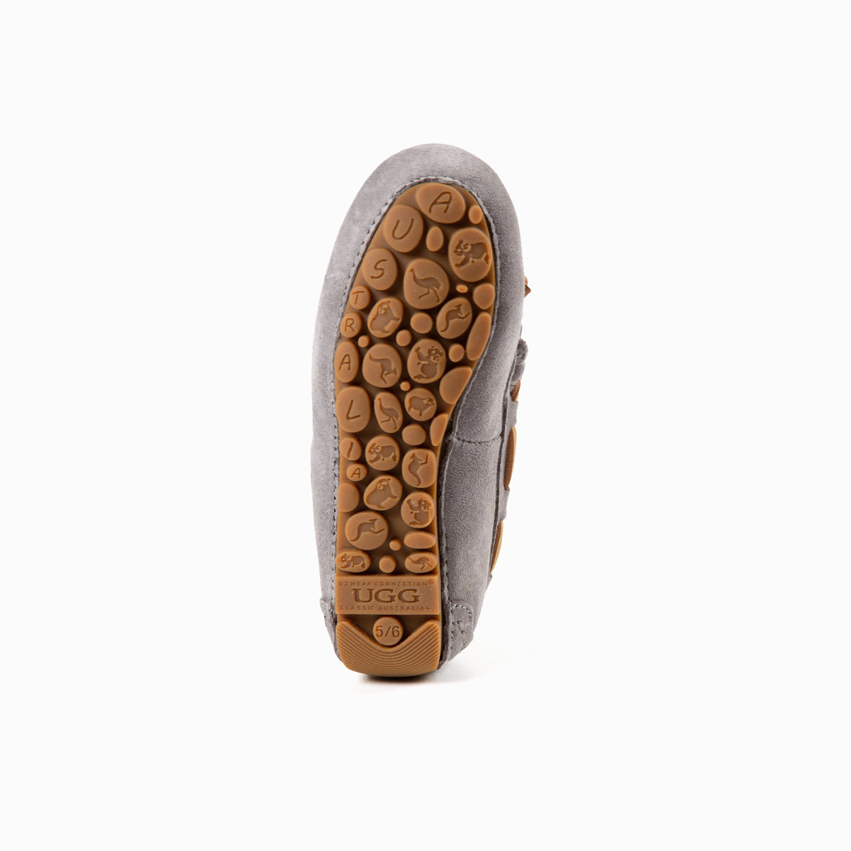 Ugg Kids Romy Moccasin-Loafers & Moccasins-PEROZ Accessories