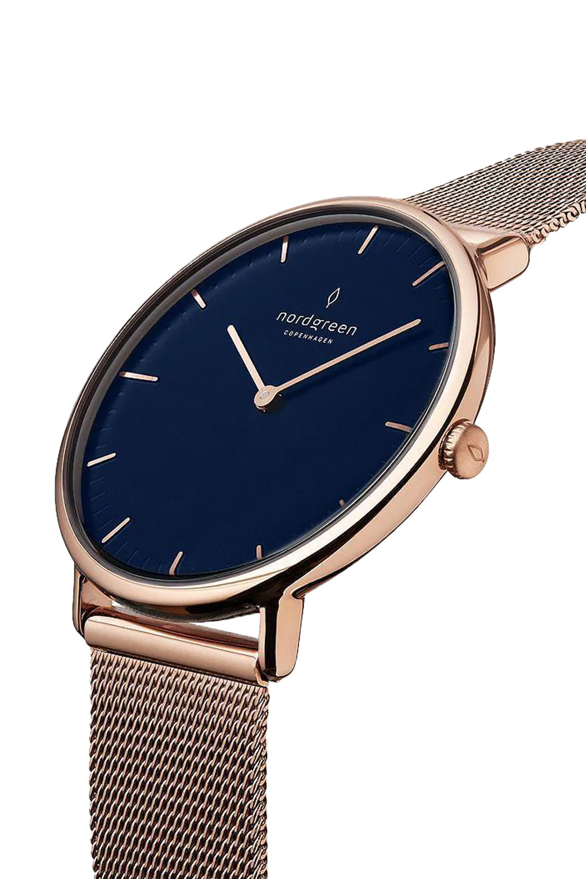 Nordgreen Native 32mm Rosegold Mesh Strap Watch-PEROZ Accessories