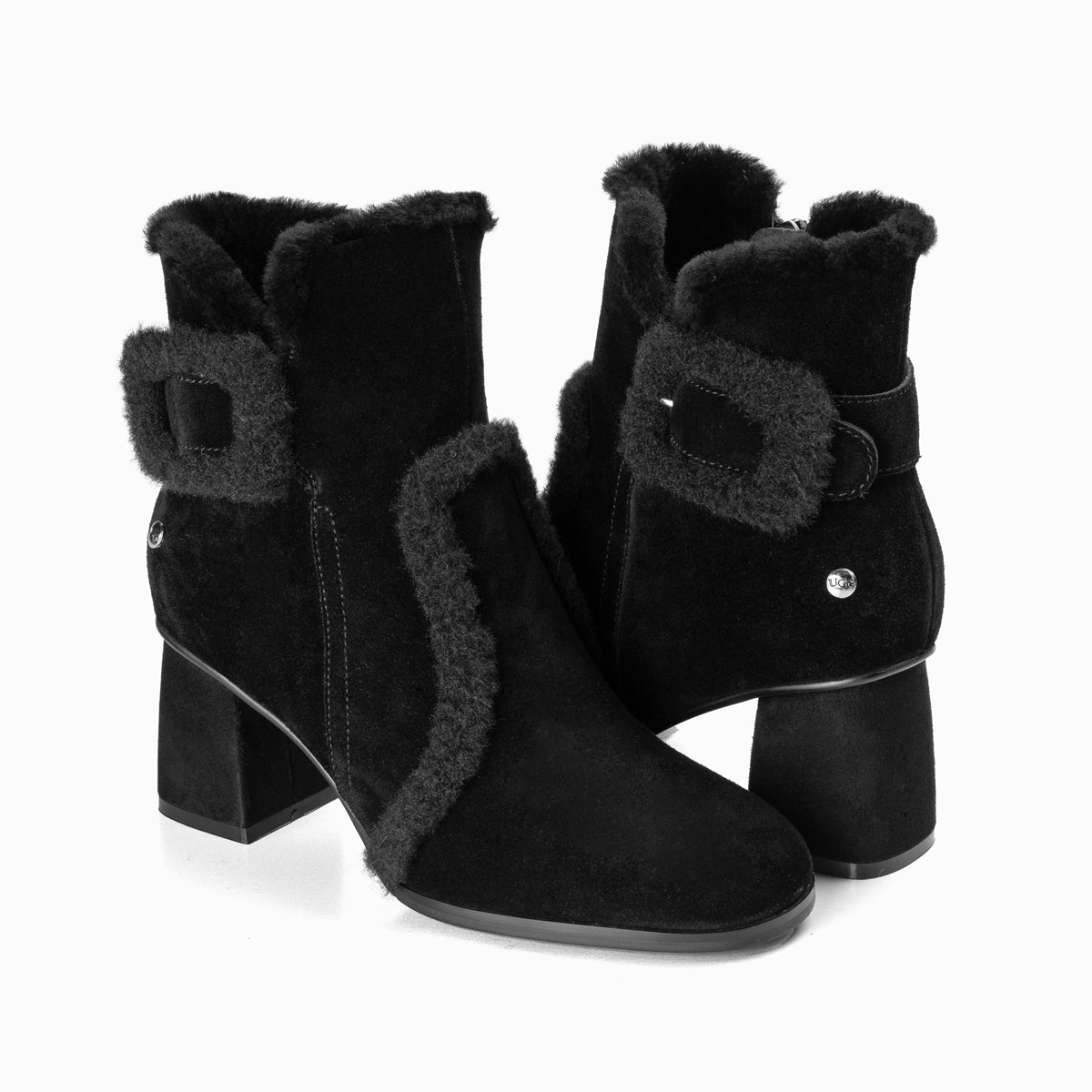 Ugg Serena Mid Heel Boots-Boots-PEROZ Accessories