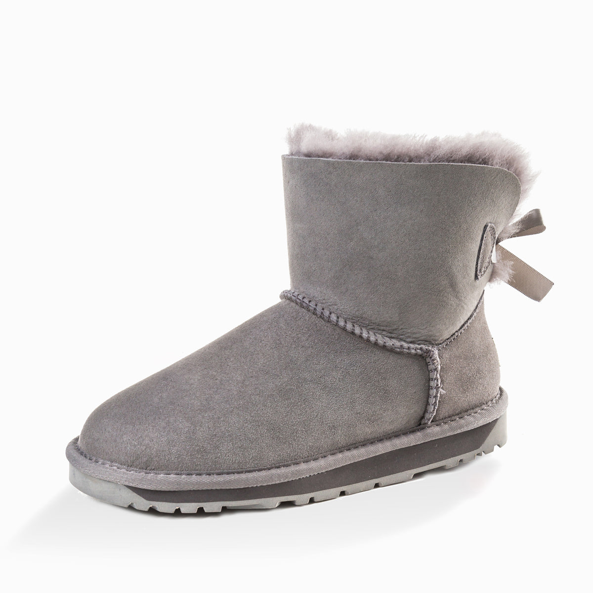 Ugg Classic Mini Bailey Bow Boots (Water Resistant)-Boots-PEROZ Accessories