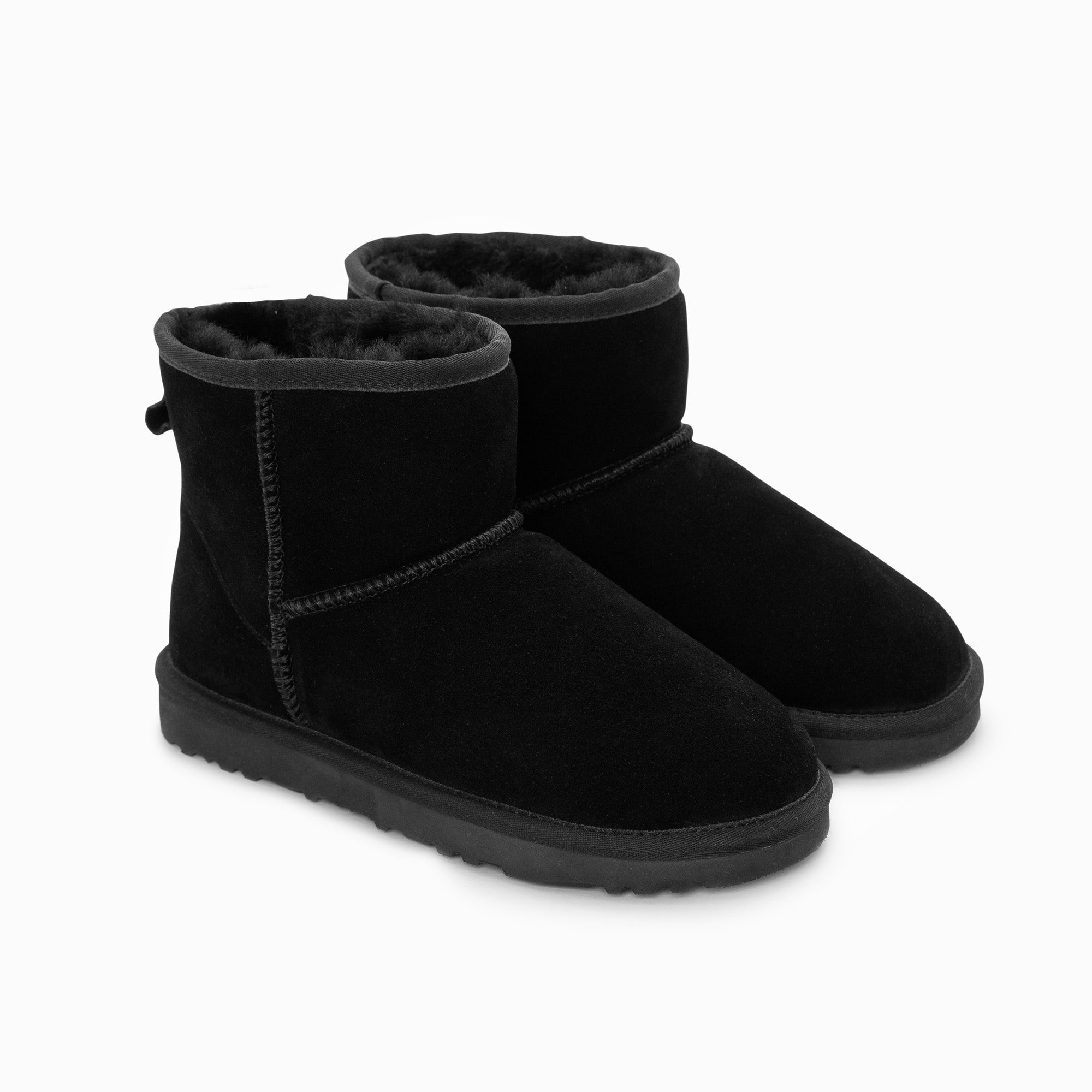 Ugg Boots Genuine Australian Sheepskin Unisex Mini Classic Suede (Large Size)-Boots-PEROZ Accessories