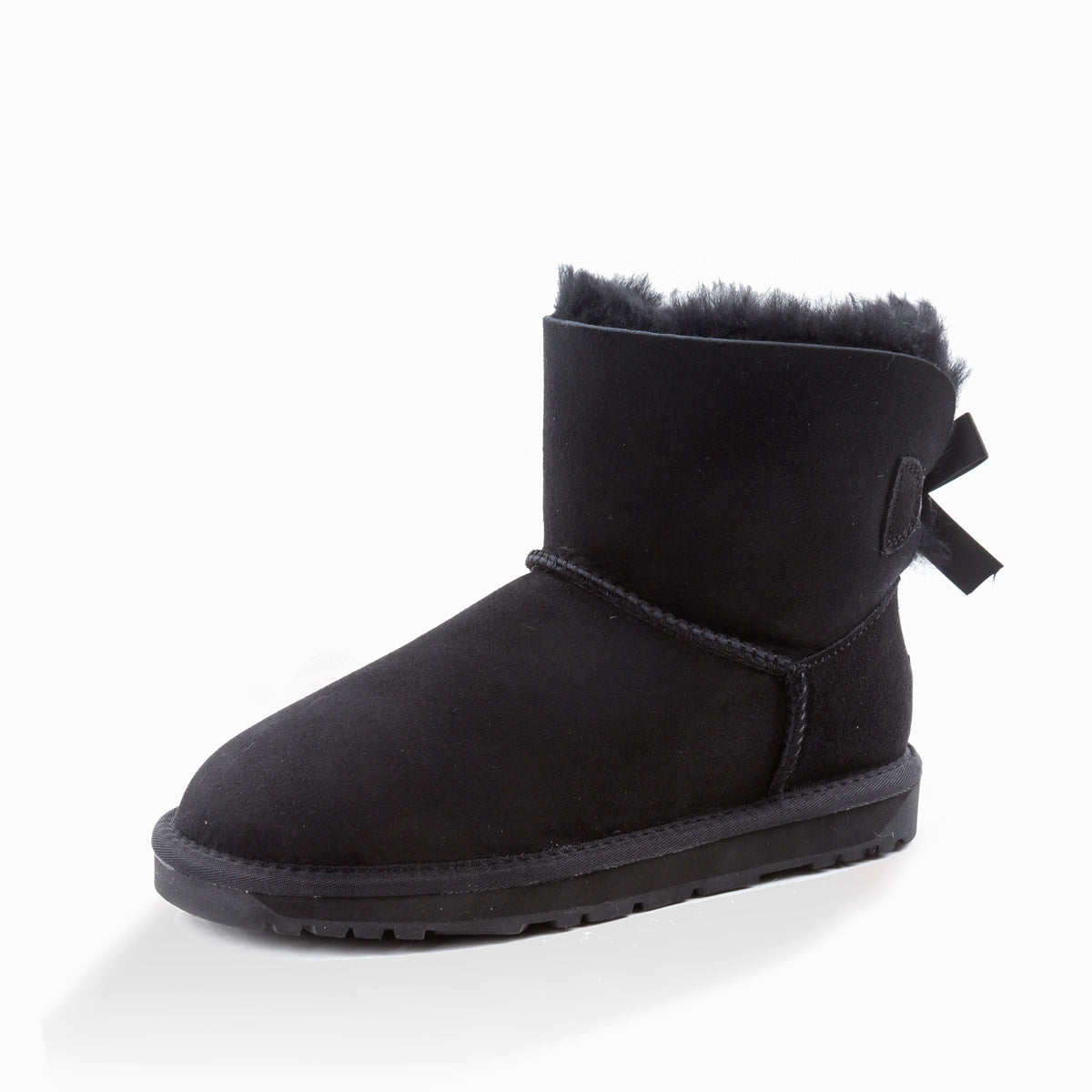 Ugg Classic Mini Bailey Bow Boots (Water Resistant)-Boots-PEROZ Accessories