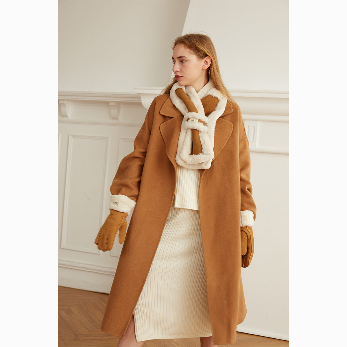 Ugg Neck Scarf-Scarves-PEROZ Accessories