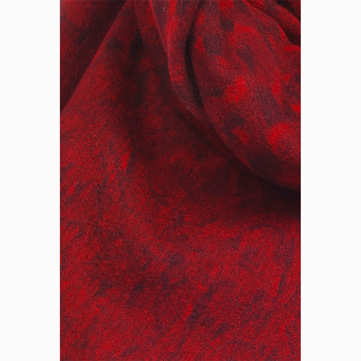 Ugg Cashmere & Wool Wrap Red and Brown-Wrap-PEROZ Accessories