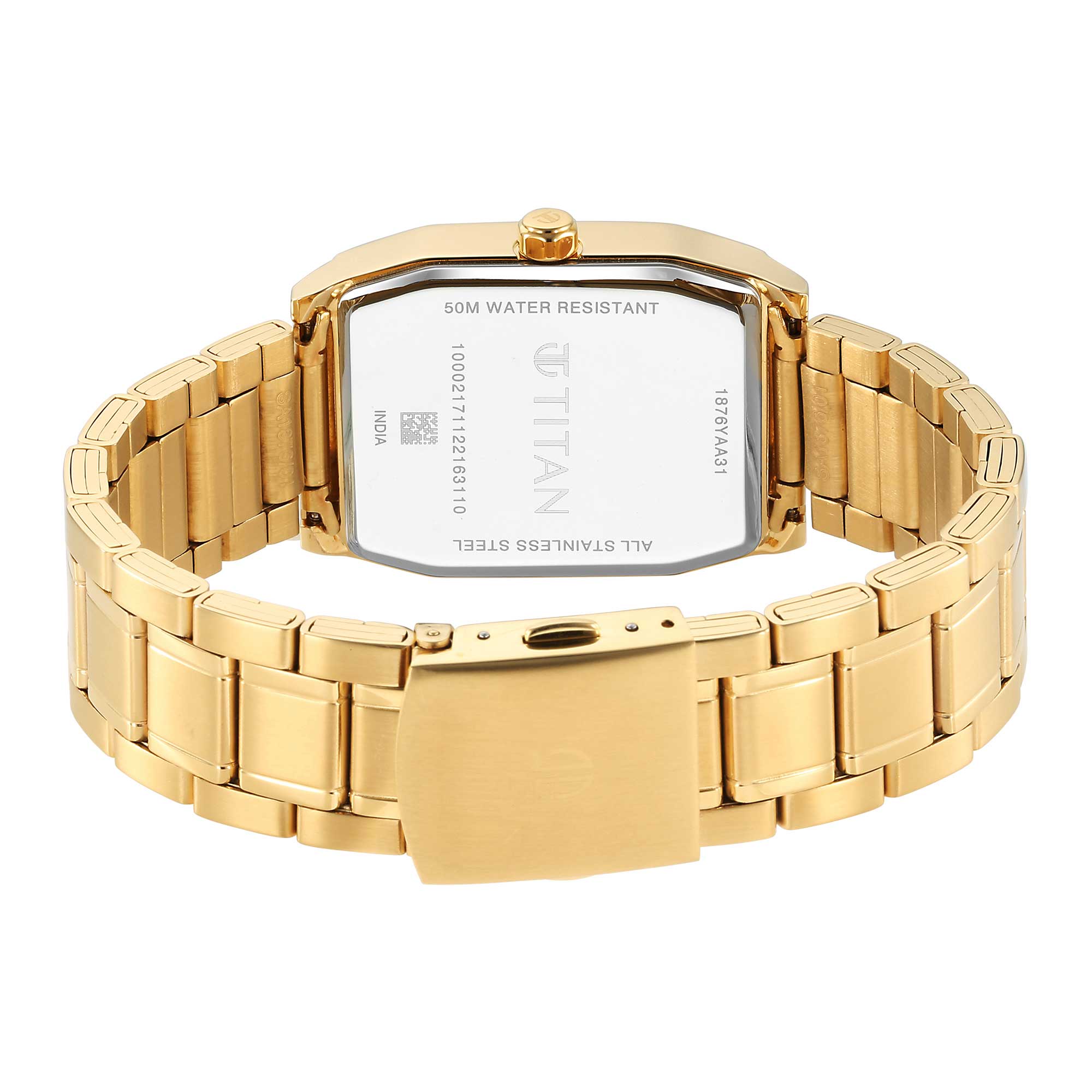 Titan Regalia Opulent White Dial Watch for Men-PEROZ Accessories